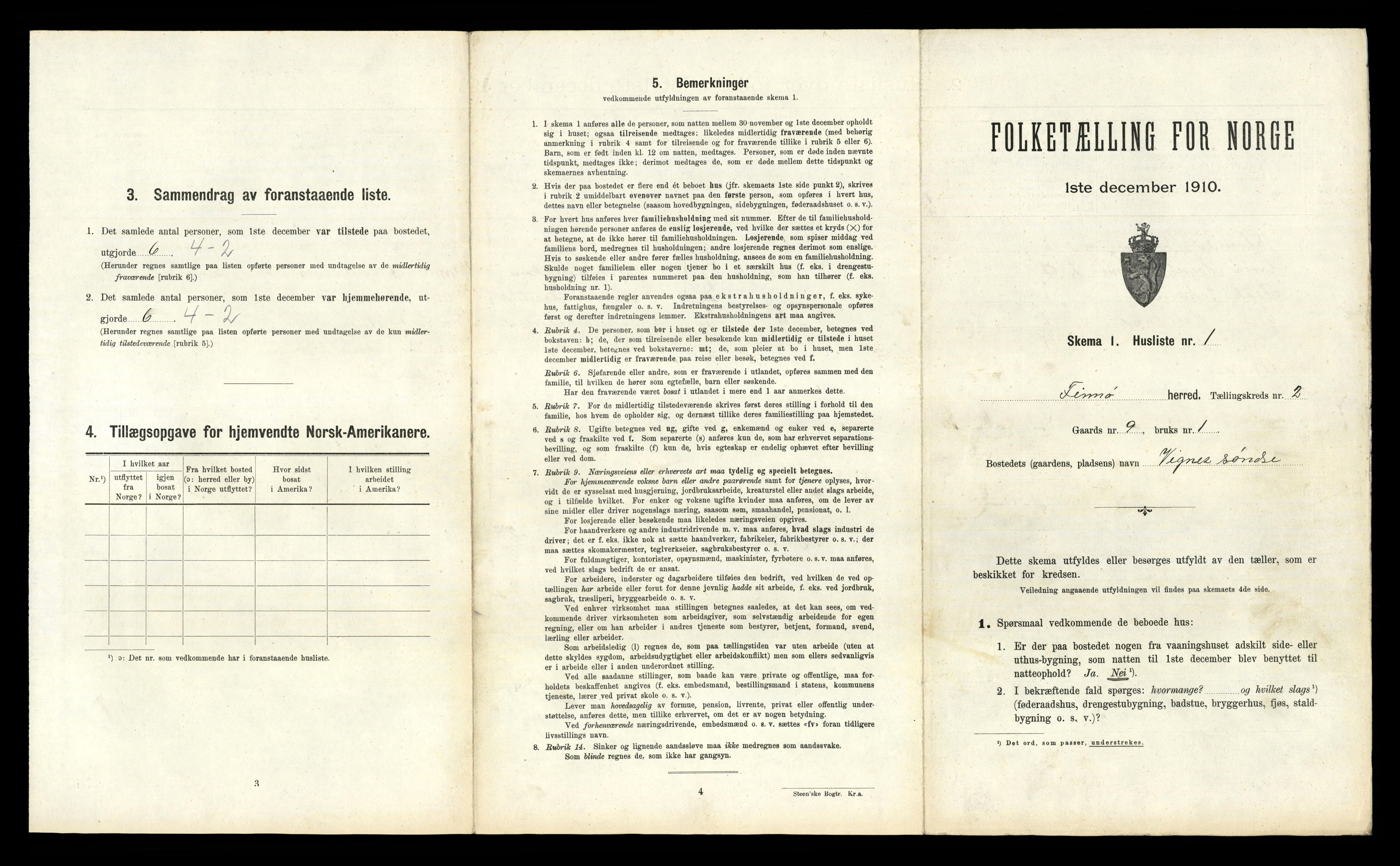 RA, 1910 census for Finnøy, 1910, p. 146