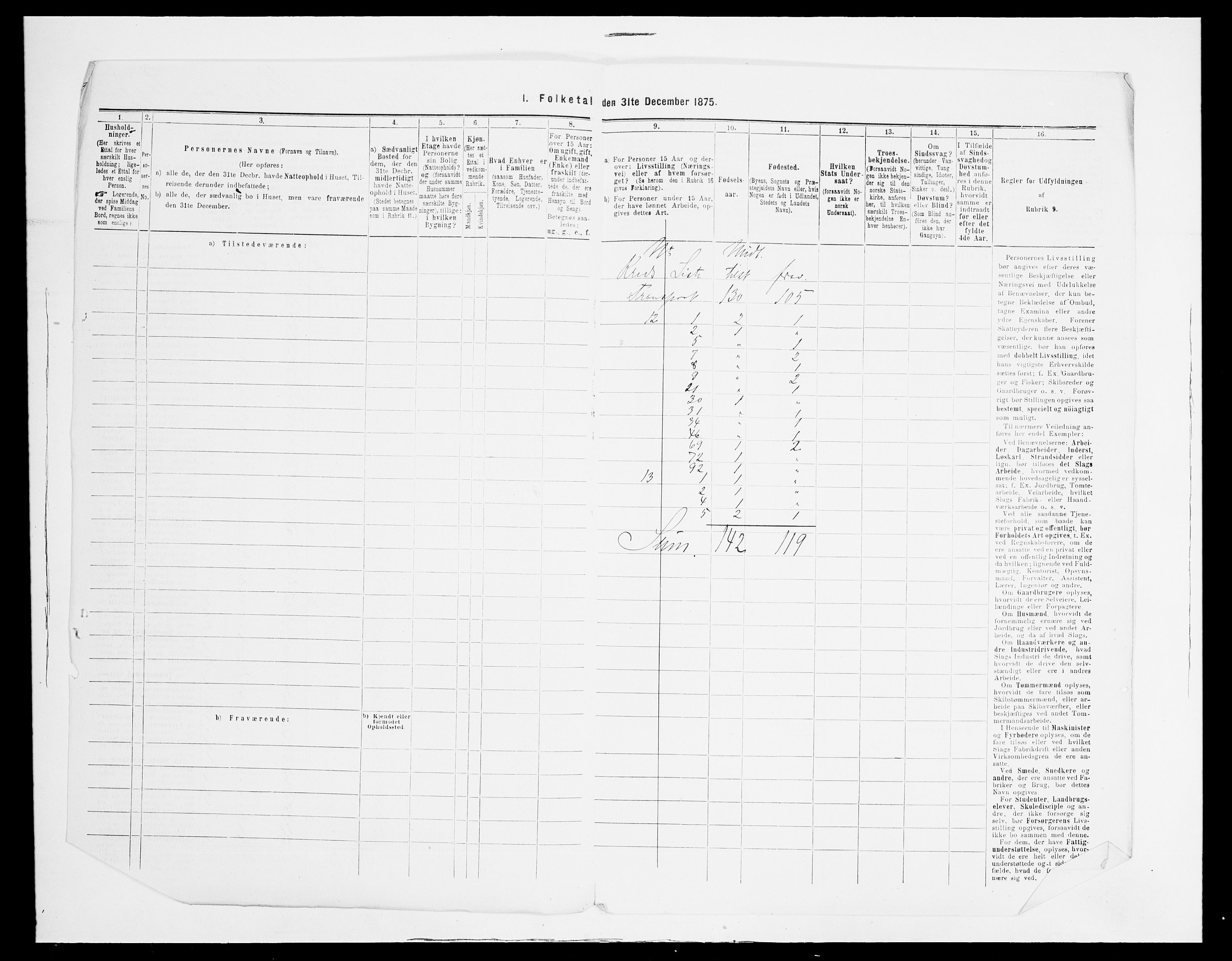 SAH, 1875 census for 0427P Elverum, 1875, p. 24