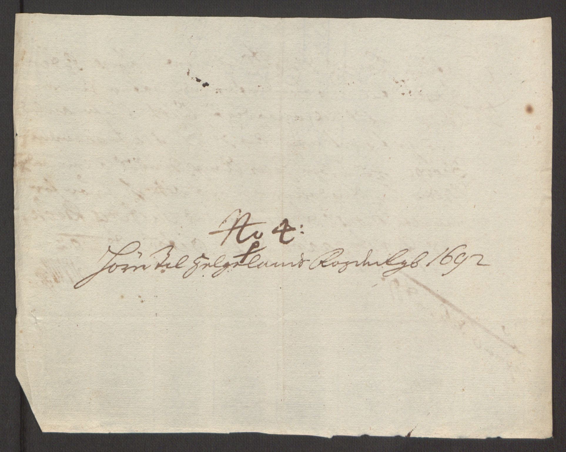 Rentekammeret inntil 1814, Reviderte regnskaper, Fogderegnskap, AV/RA-EA-4092/R65/L4504: Fogderegnskap Helgeland, 1691-1692, p. 320