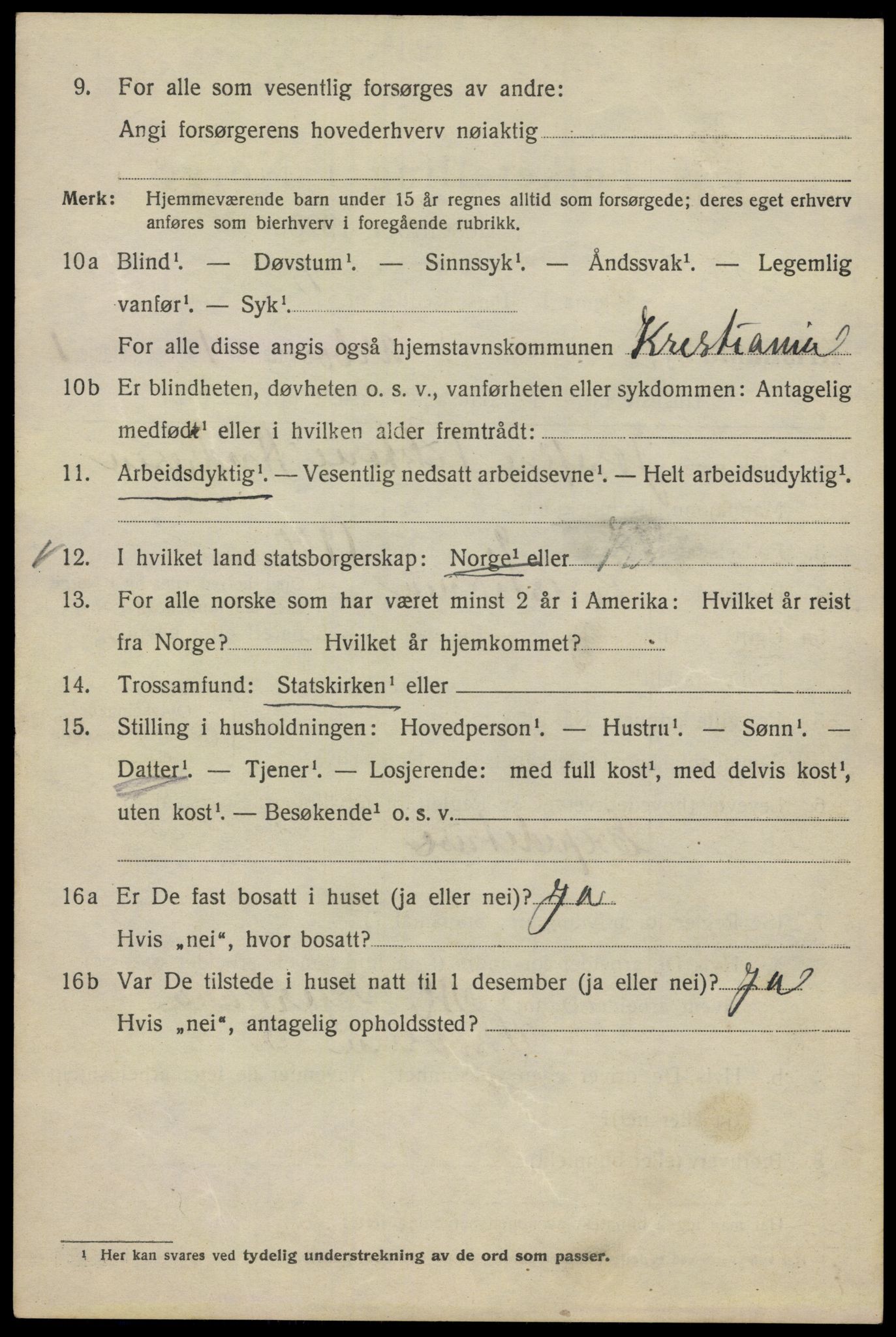 SAO, 1920 census for Kristiania, 1920, p. 142684