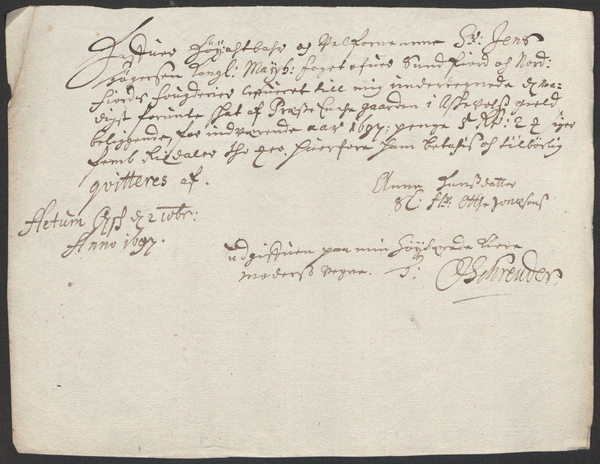 Rentekammeret inntil 1814, Reviderte regnskaper, Fogderegnskap, AV/RA-EA-4092/R53/L3423: Fogderegnskap Sunn- og Nordfjord, 1697-1698, p. 162