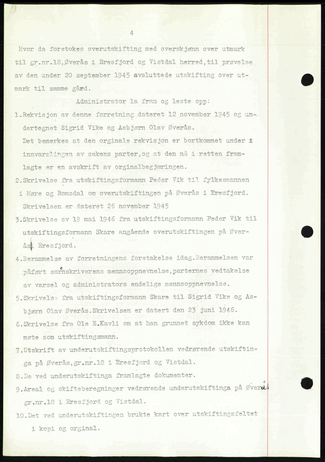 Romsdal sorenskriveri, AV/SAT-A-4149/1/2/2C: Mortgage book no. A21, 1946-1946, Diary no: : 2770/1946