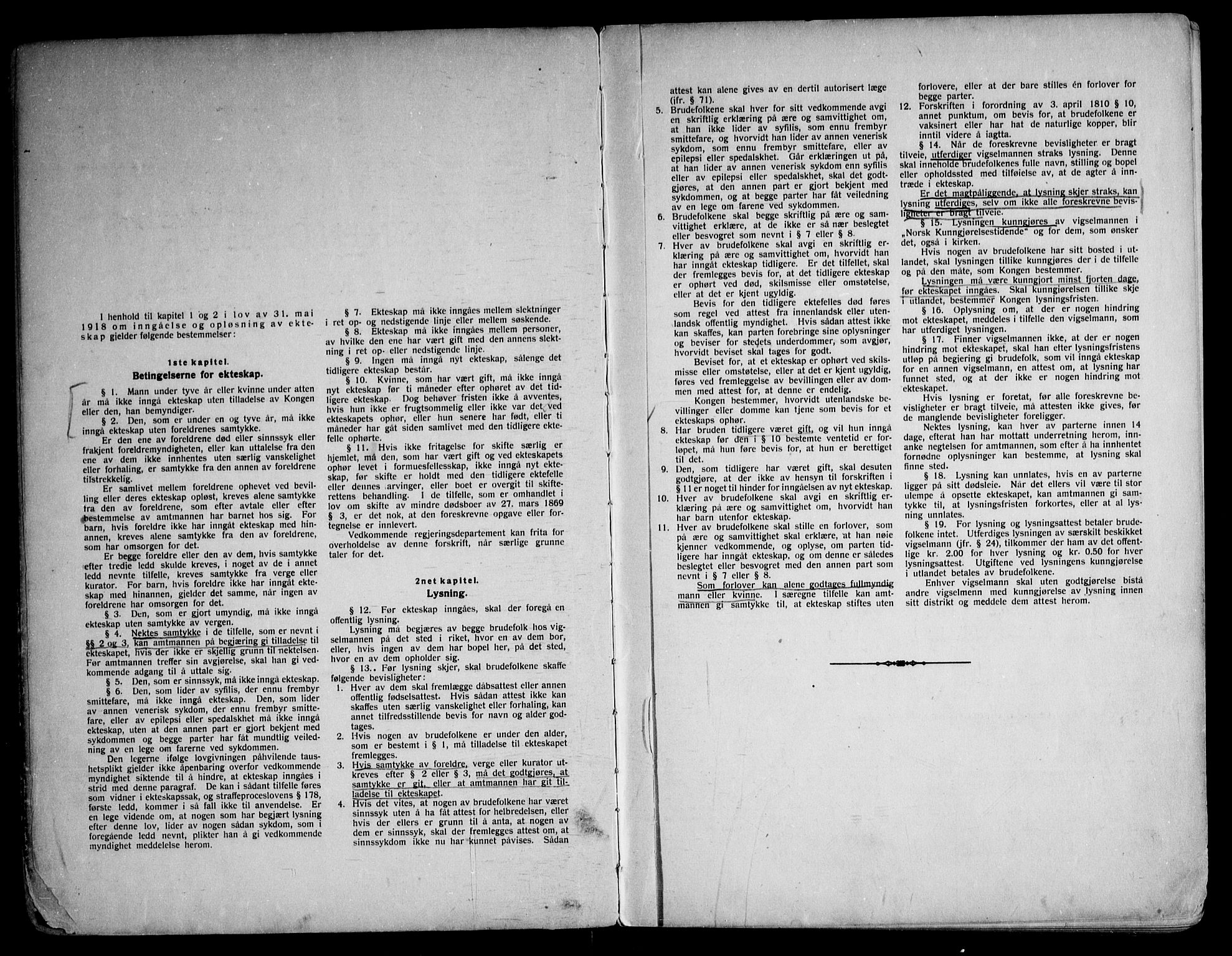 Bø kirkebøker, SAKO/A-257/H/Ha/L0001: Banns register no. 1, 1920-1964