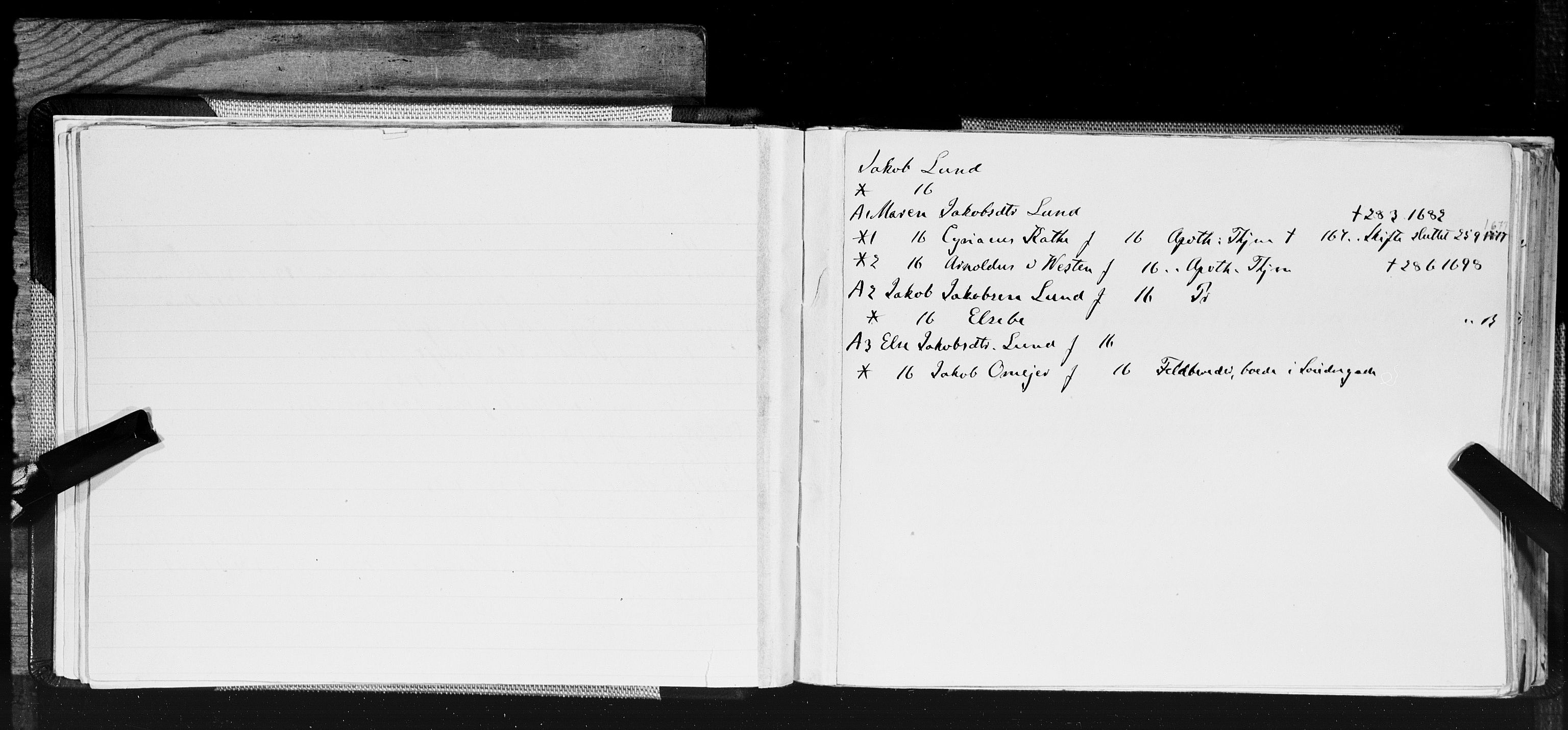 Hornemans samlinger, SAT/PA-X/A/L0017b: L - Ø, 1600-1886