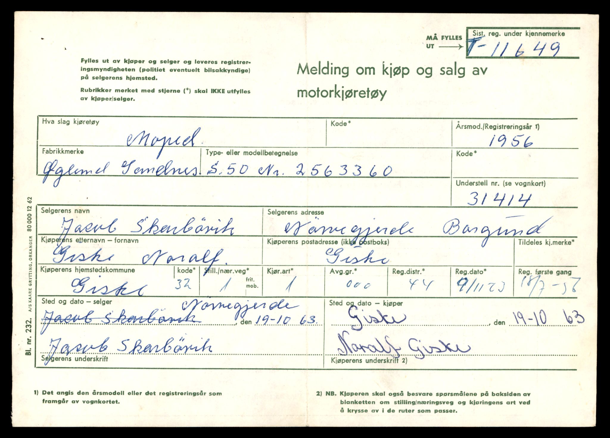Møre og Romsdal vegkontor - Ålesund trafikkstasjon, SAT/A-4099/F/Fe/L0030: Registreringskort for kjøretøy T 11620 - T 11799, 1927-1998, p. 331