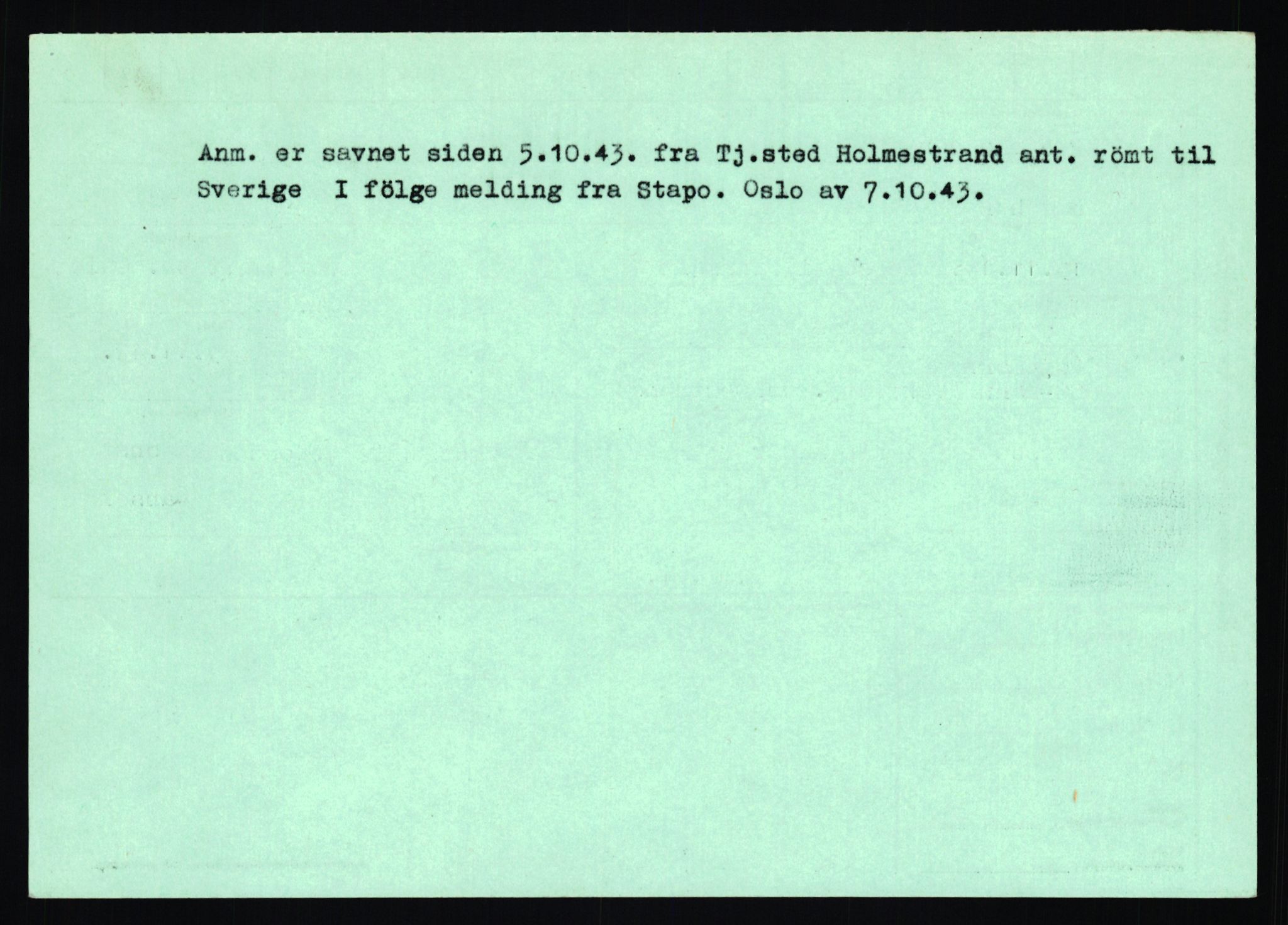 Statspolitiet - Hovedkontoret / Osloavdelingen, AV/RA-S-1329/C/Ca/L0012: Oanæs - Quistgaard	, 1943-1945, p. 3858