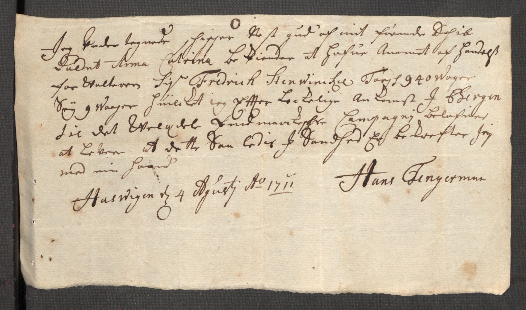 Rentekammeret inntil 1814, Reviderte regnskaper, Fogderegnskap, AV/RA-EA-4092/R69/L4855: Fogderegnskap Finnmark/Vardøhus, 1709-1712, p. 404