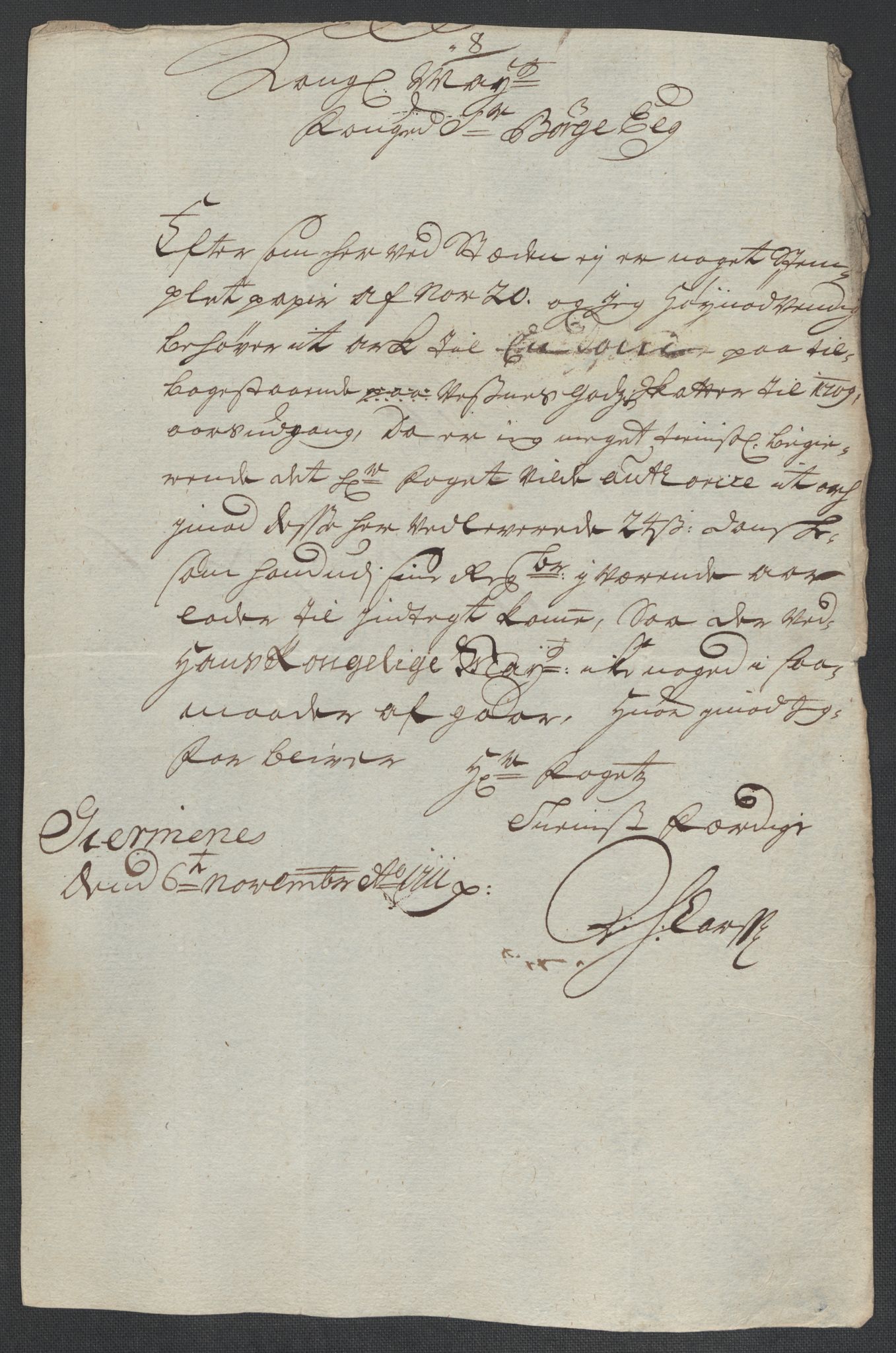 Rentekammeret inntil 1814, Reviderte regnskaper, Fogderegnskap, AV/RA-EA-4092/R55/L3660: Fogderegnskap Romsdal, 1711, p. 338