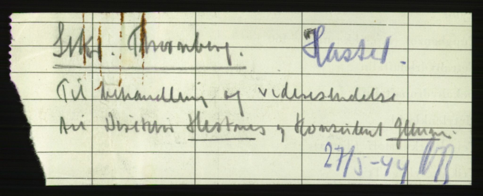 Direktoratet for industriforsyning, Sekretariatet, AV/RA-S-4153/D/Df/L0054: 9. Metallkontoret, 1940-1945, p. 1779