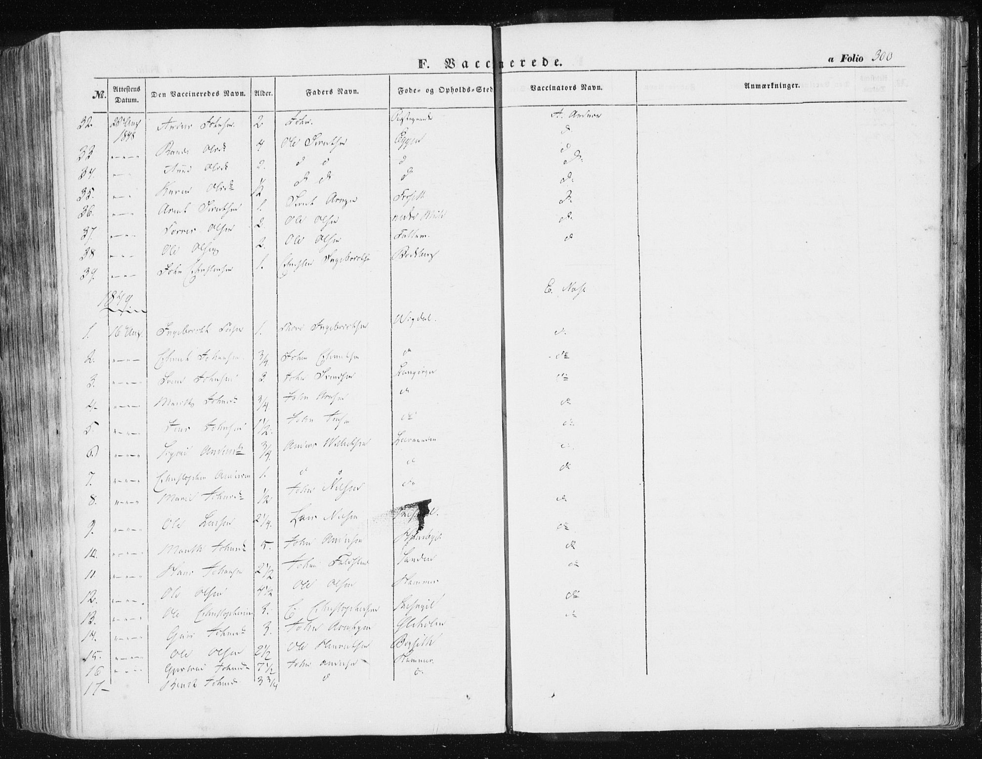 Ministerialprotokoller, klokkerbøker og fødselsregistre - Sør-Trøndelag, AV/SAT-A-1456/612/L0376: Parish register (official) no. 612A08, 1846-1859, p. 300