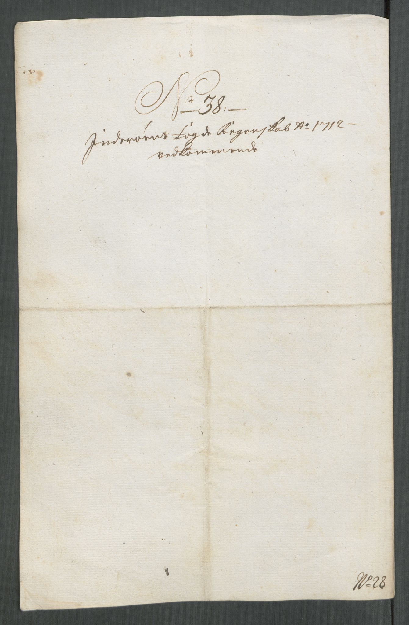 Rentekammeret inntil 1814, Reviderte regnskaper, Fogderegnskap, AV/RA-EA-4092/R63/L4320: Fogderegnskap Inderøy, 1712, p. 294