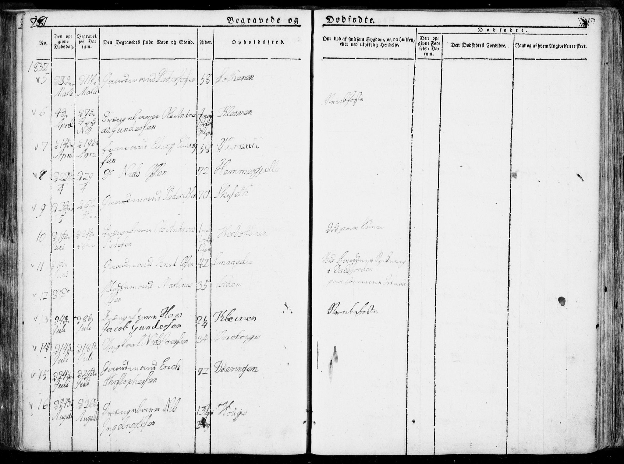 Ministerialprotokoller, klokkerbøker og fødselsregistre - Møre og Romsdal, AV/SAT-A-1454/519/L0248: Parish register (official) no. 519A07, 1829-1860, p. 281