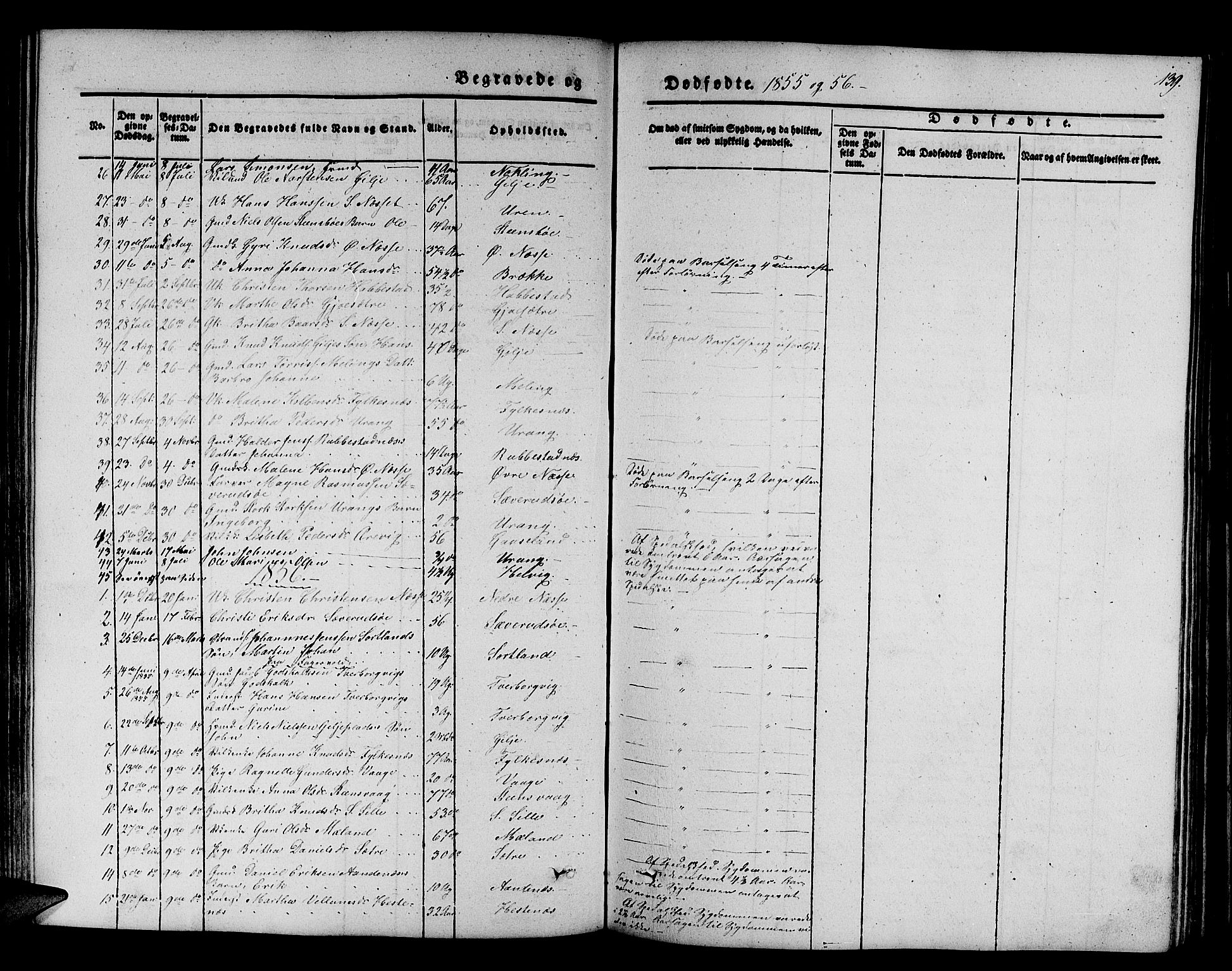Finnås sokneprestembete, SAB/A-99925/H/Ha/Hab/Habb/L0001: Parish register (copy) no. B 1, 1851-1870, p. 139