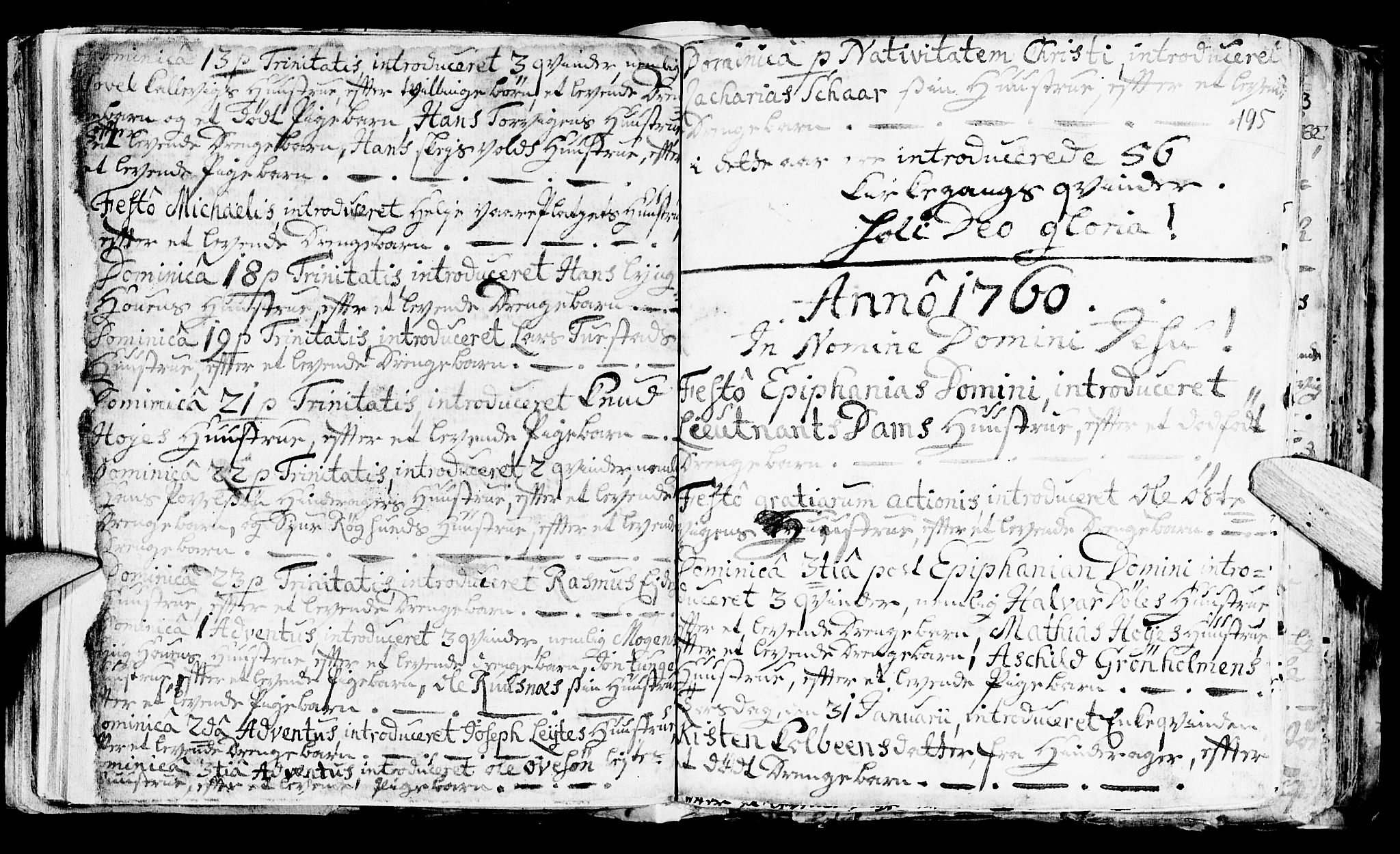 Avaldsnes sokneprestkontor, AV/SAST-A -101851/H/Ha/Haa/L0001: Parish register (official) no. A 1, 1711-1764, p. 195