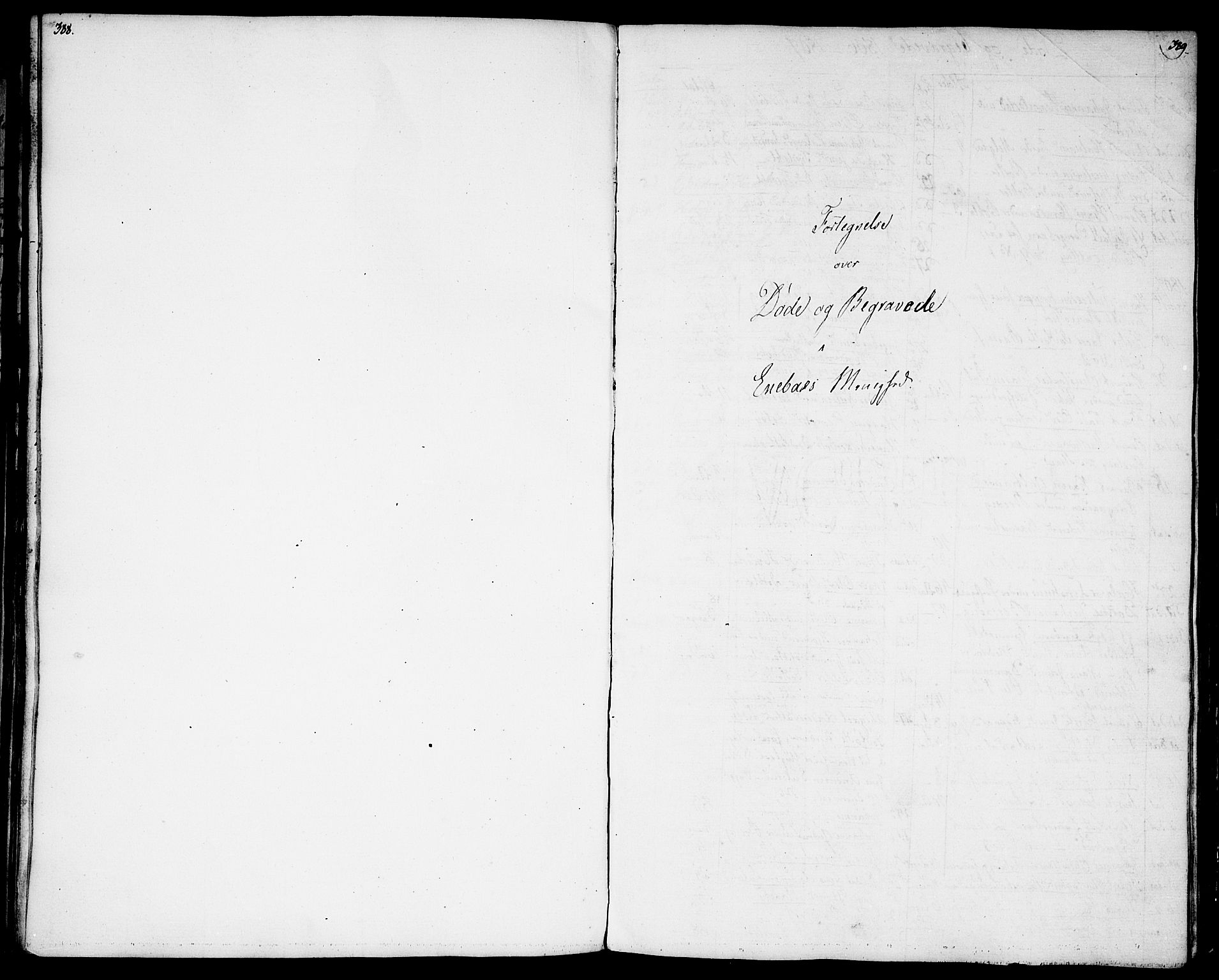 Enebakk prestekontor Kirkebøker, SAO/A-10171c/F/Fa/L0004: Parish register (official) no. I 4, 1806-1854, p. 388-389