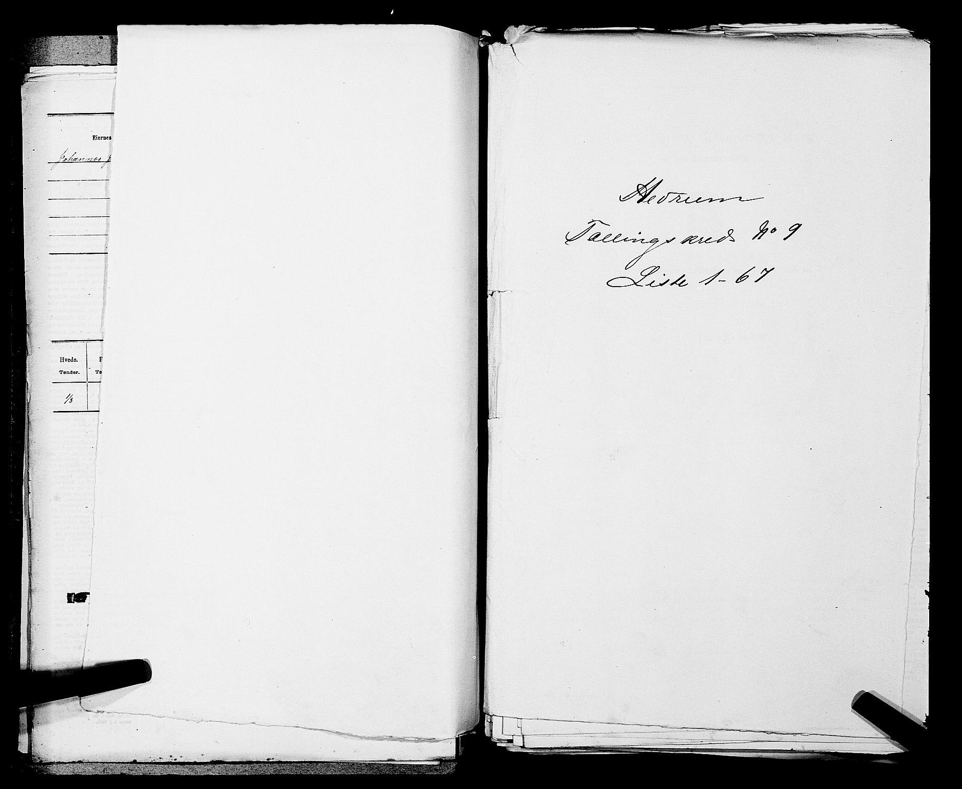 SAKO, 1875 census for 0727P Hedrum, 1875, p. 837