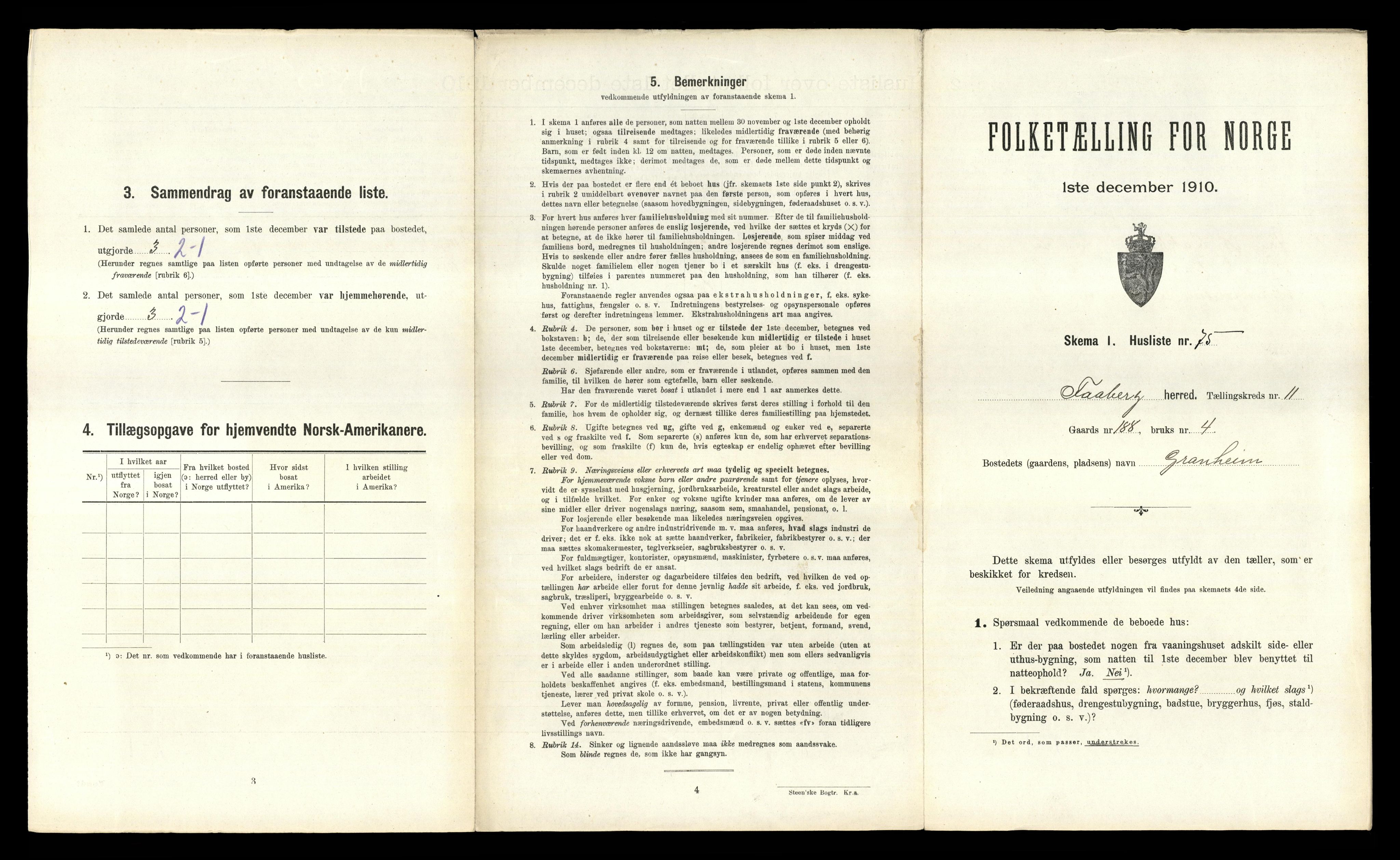 RA, 1910 census for Fåberg, 1910, p. 1242