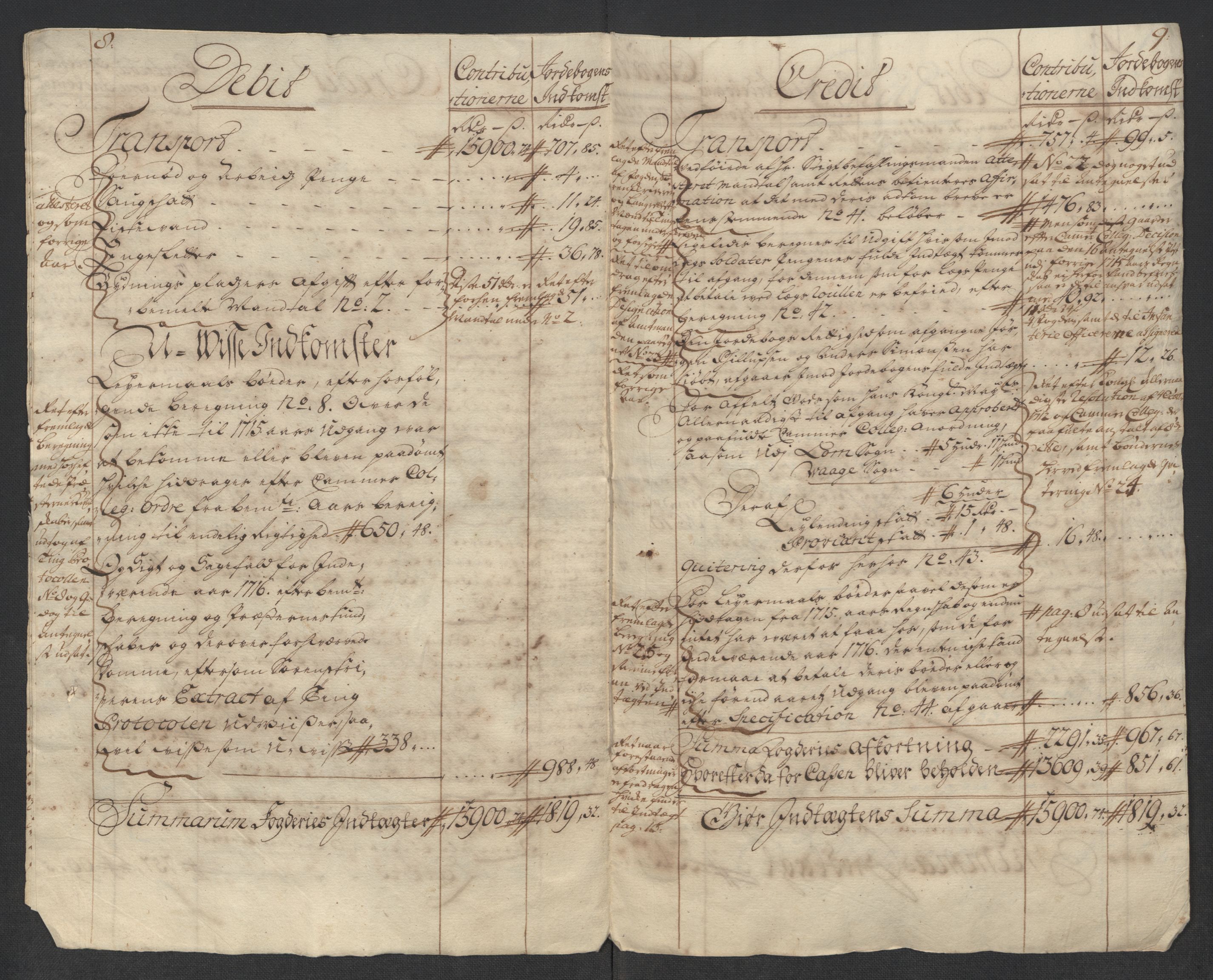 Rentekammeret inntil 1814, Reviderte regnskaper, Fogderegnskap, AV/RA-EA-4092/R17/L1186: Fogderegnskap Gudbrandsdal, 1716, p. 7