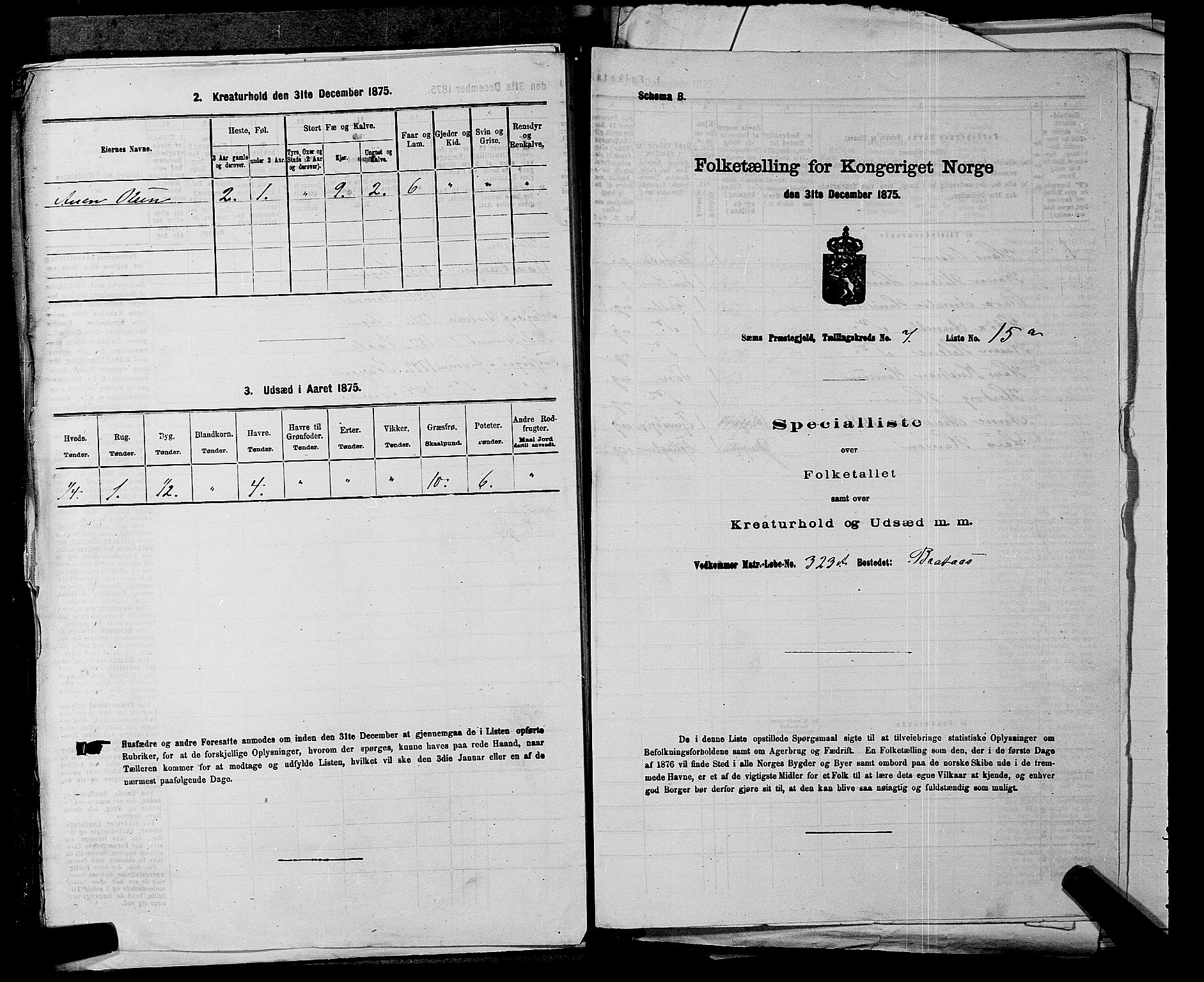 SAKO, 1875 census for 0721P Sem, 1875, p. 1346