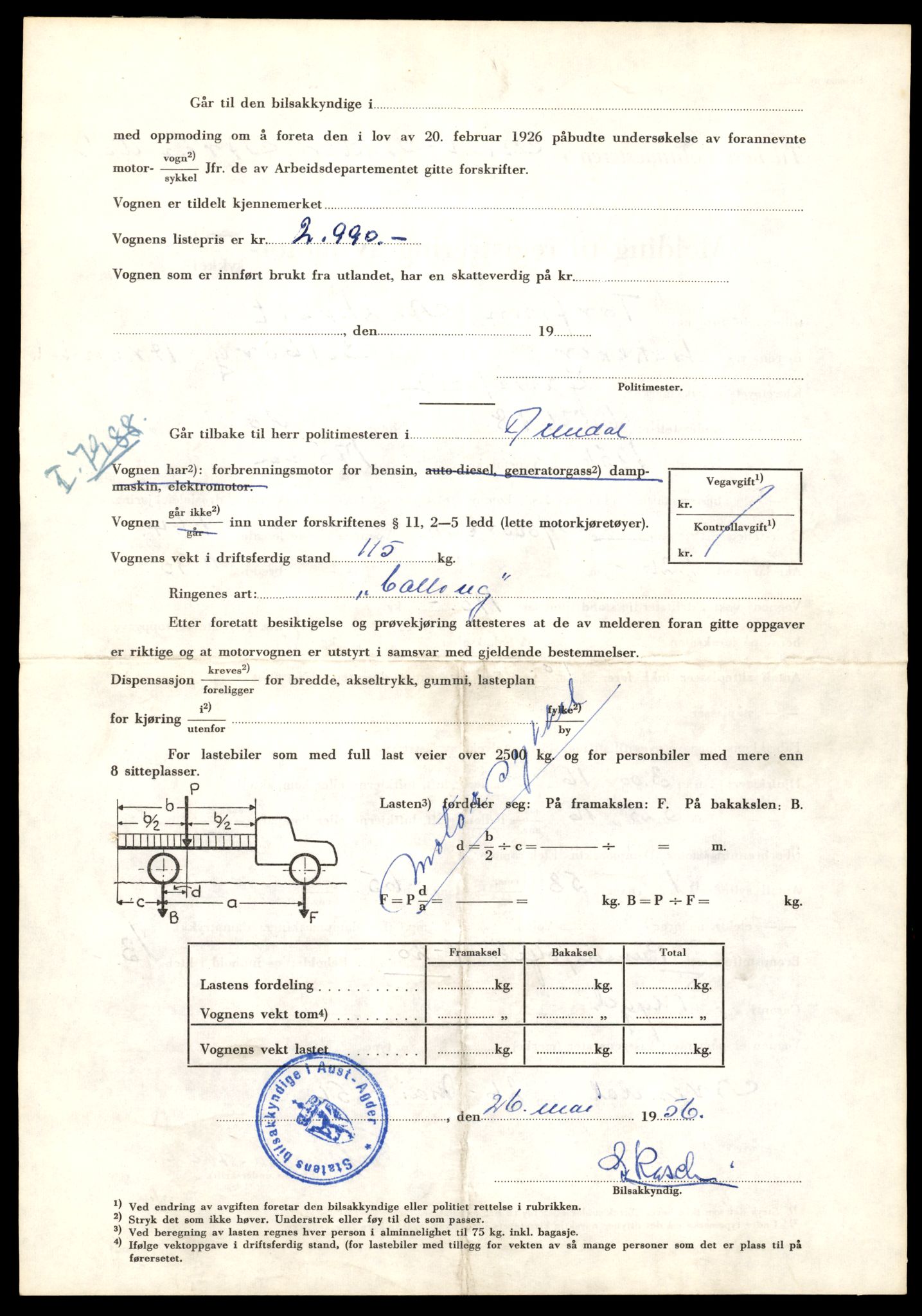 Møre og Romsdal vegkontor - Ålesund trafikkstasjon, AV/SAT-A-4099/F/Fe/L0041: Registreringskort for kjøretøy T 13710 - T 13905, 1927-1998, p. 20