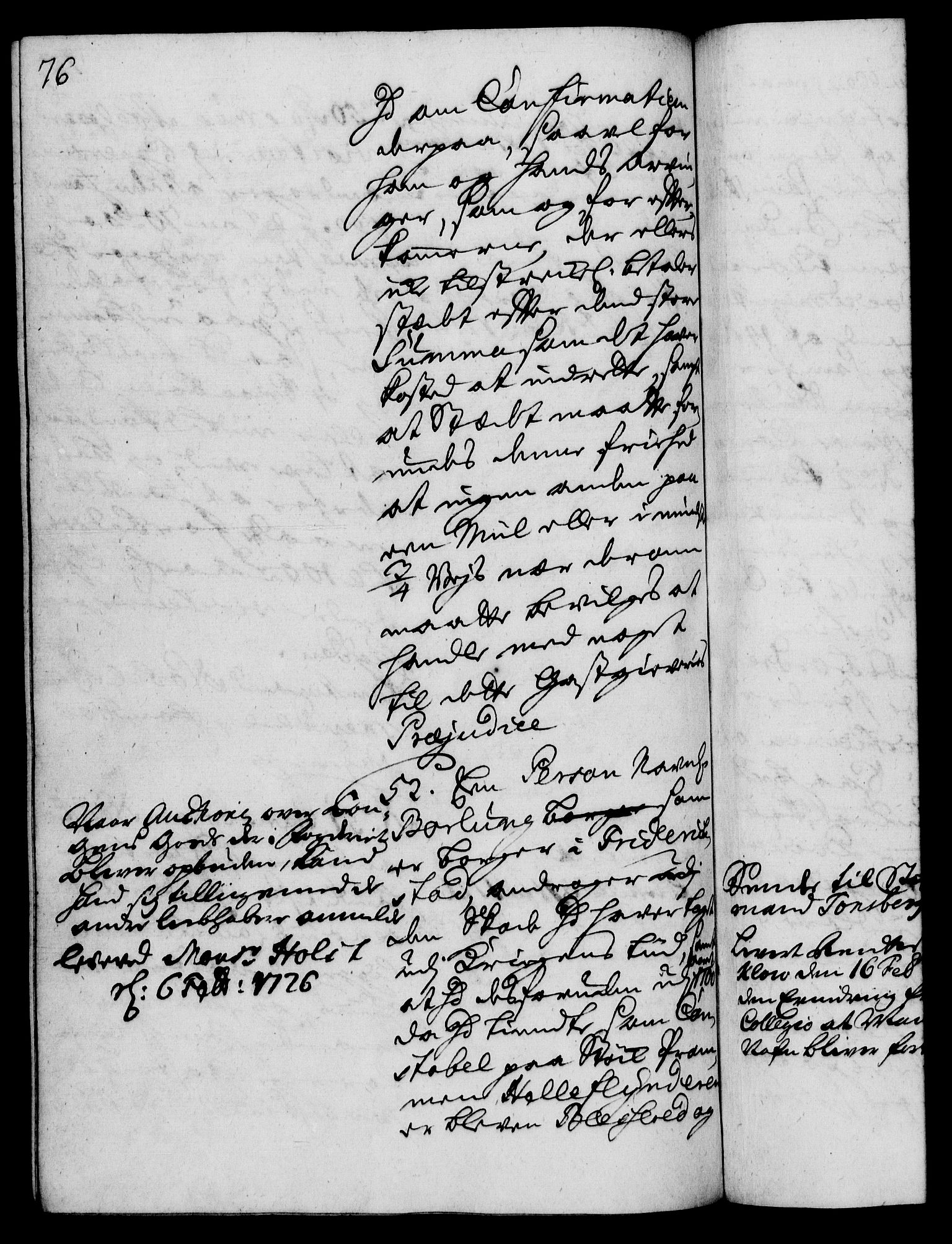 Rentekammeret, Kammerkanselliet, RA/EA-3111/G/Gh/Gha/L0008: Norsk ekstraktmemorialprotokoll (merket RK 53.53), 1725-1726, p. 76