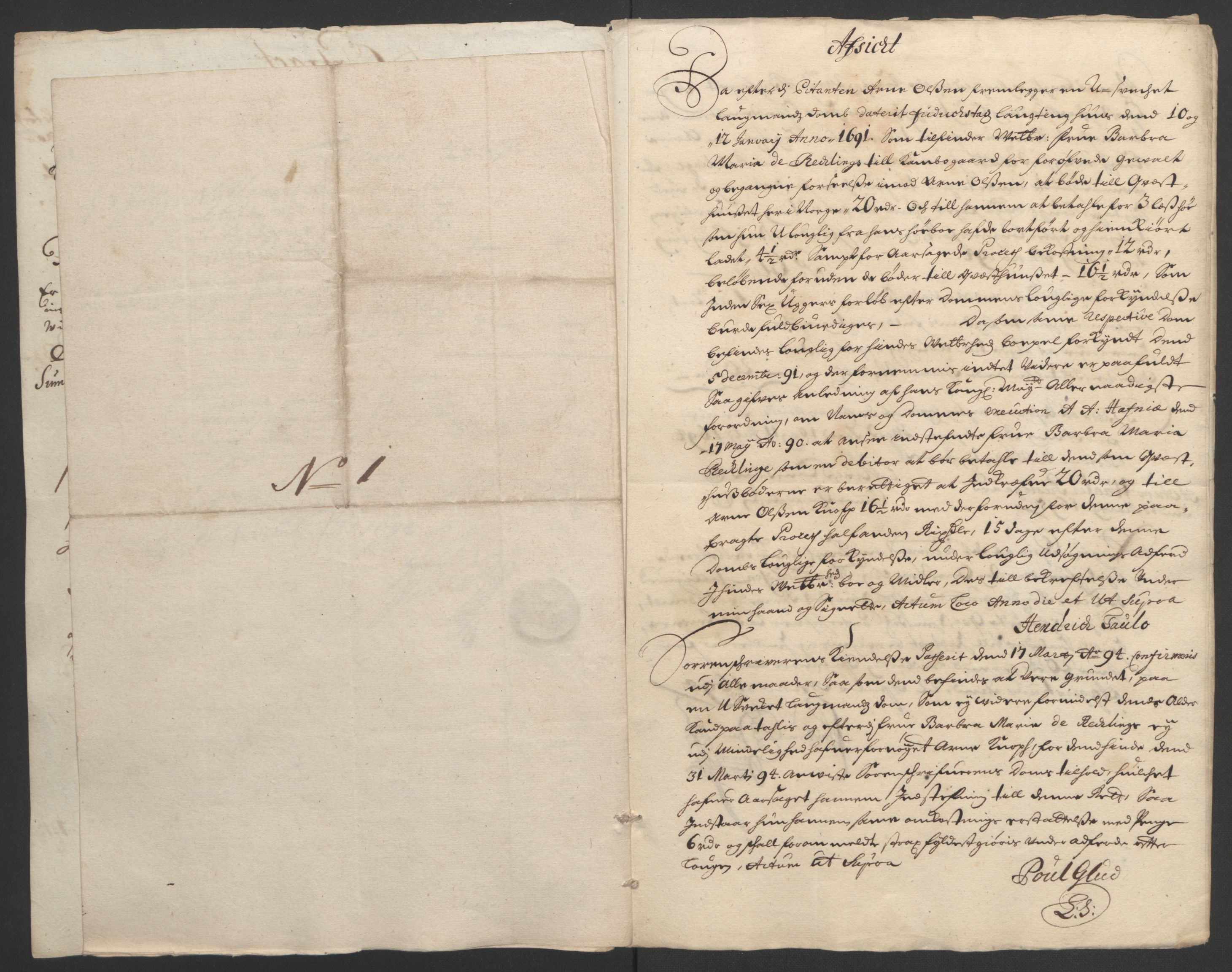 Rentekammeret inntil 1814, Reviderte regnskaper, Fogderegnskap, AV/RA-EA-4092/R03/L0121: Fogderegnskap Onsøy, Tune, Veme og Åbygge fogderi, 1694, p. 75