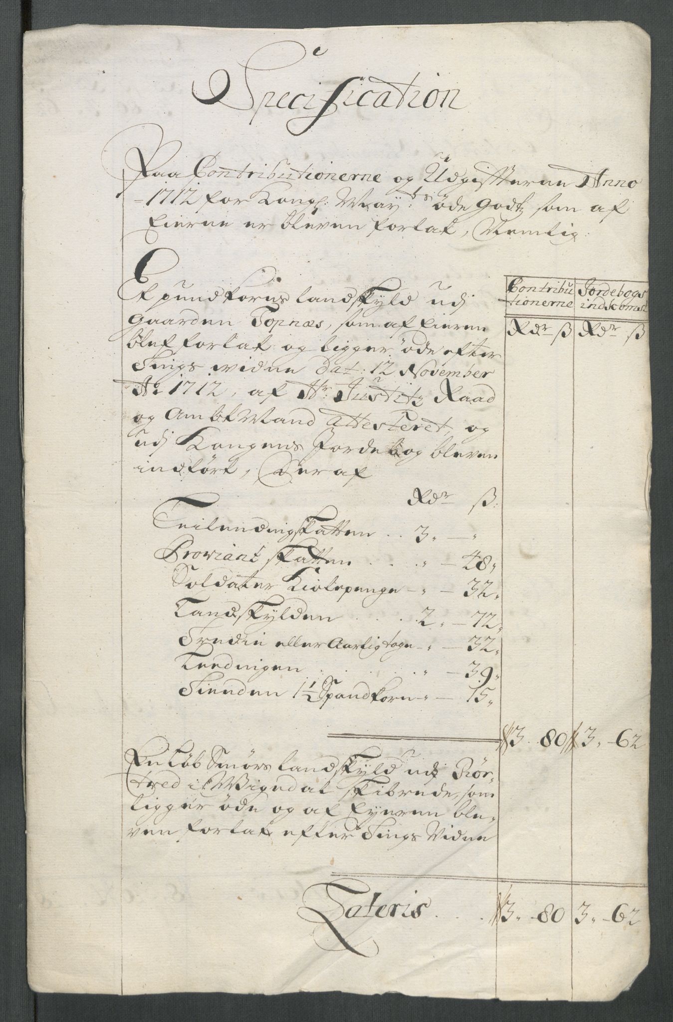Rentekammeret inntil 1814, Reviderte regnskaper, Fogderegnskap, RA/EA-4092/R47/L2865: Fogderegnskap Ryfylke, 1712, p. 313