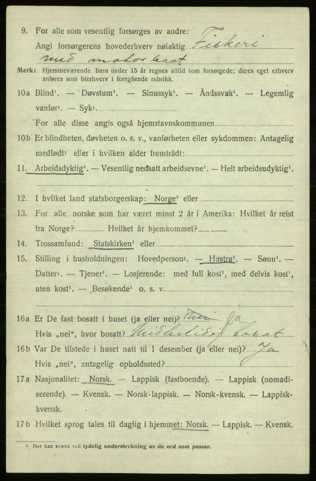 SATØ, 1920 census for Sørøysund rural district, 1920, p. 2793