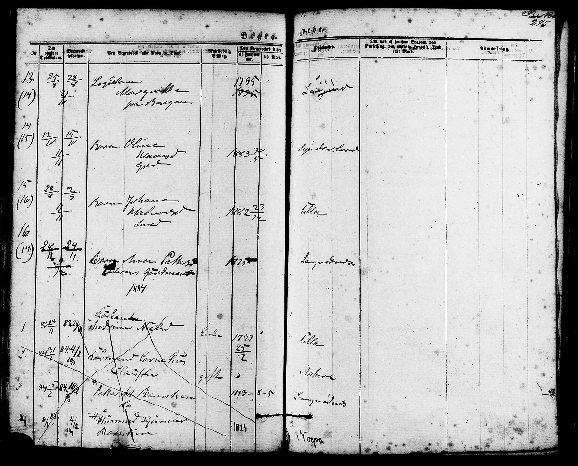 Ministerialprotokoller, klokkerbøker og fødselsregistre - Møre og Romsdal, AV/SAT-A-1454/536/L0500: Parish register (official) no. 536A09, 1876-1889, p. 295