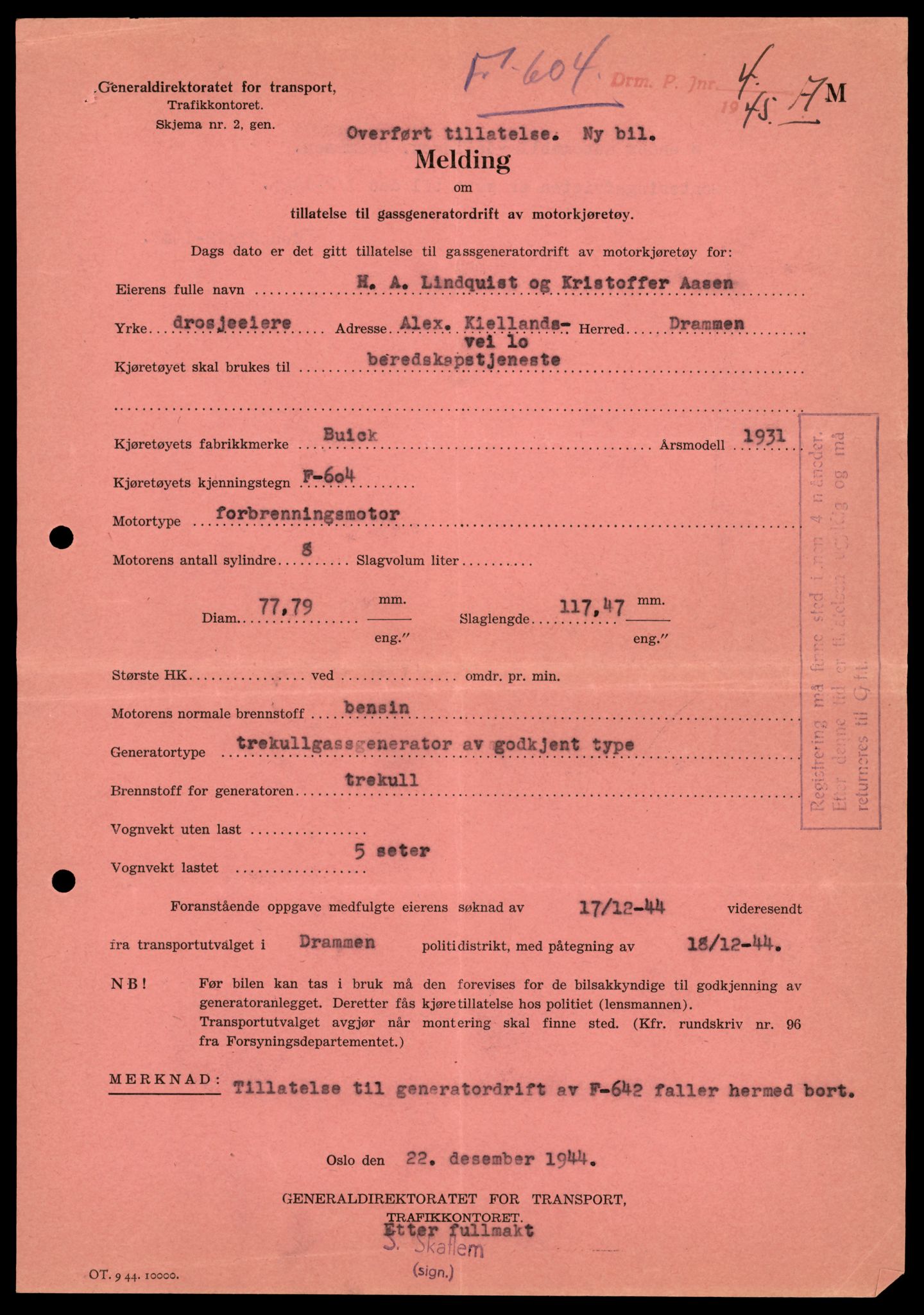 Møre og Romsdal vegkontor - Ålesund trafikkstasjon, AV/SAT-A-4099/F/Fe/L0022: Registreringskort for kjøretøy T 10584 - T 10694, 1927-1998, p. 1181