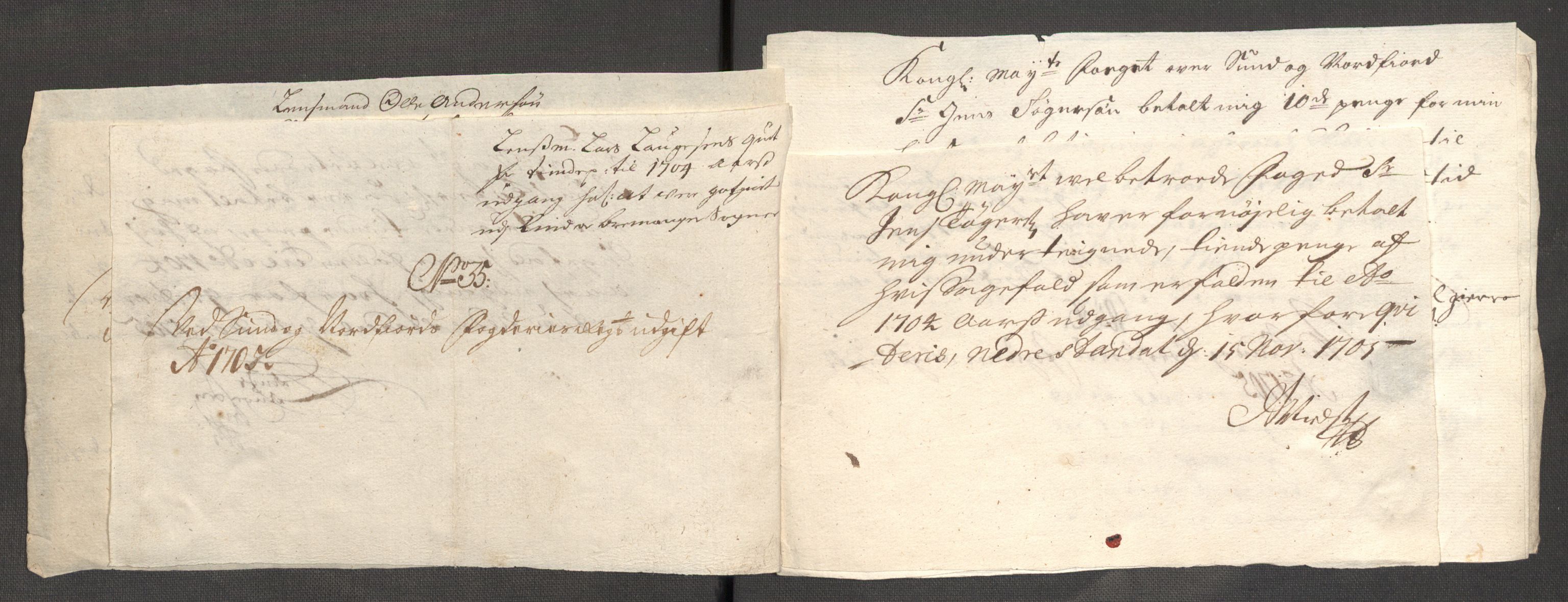 Rentekammeret inntil 1814, Reviderte regnskaper, Fogderegnskap, RA/EA-4092/R53/L3429: Fogderegnskap Sunn- og Nordfjord, 1705, p. 279