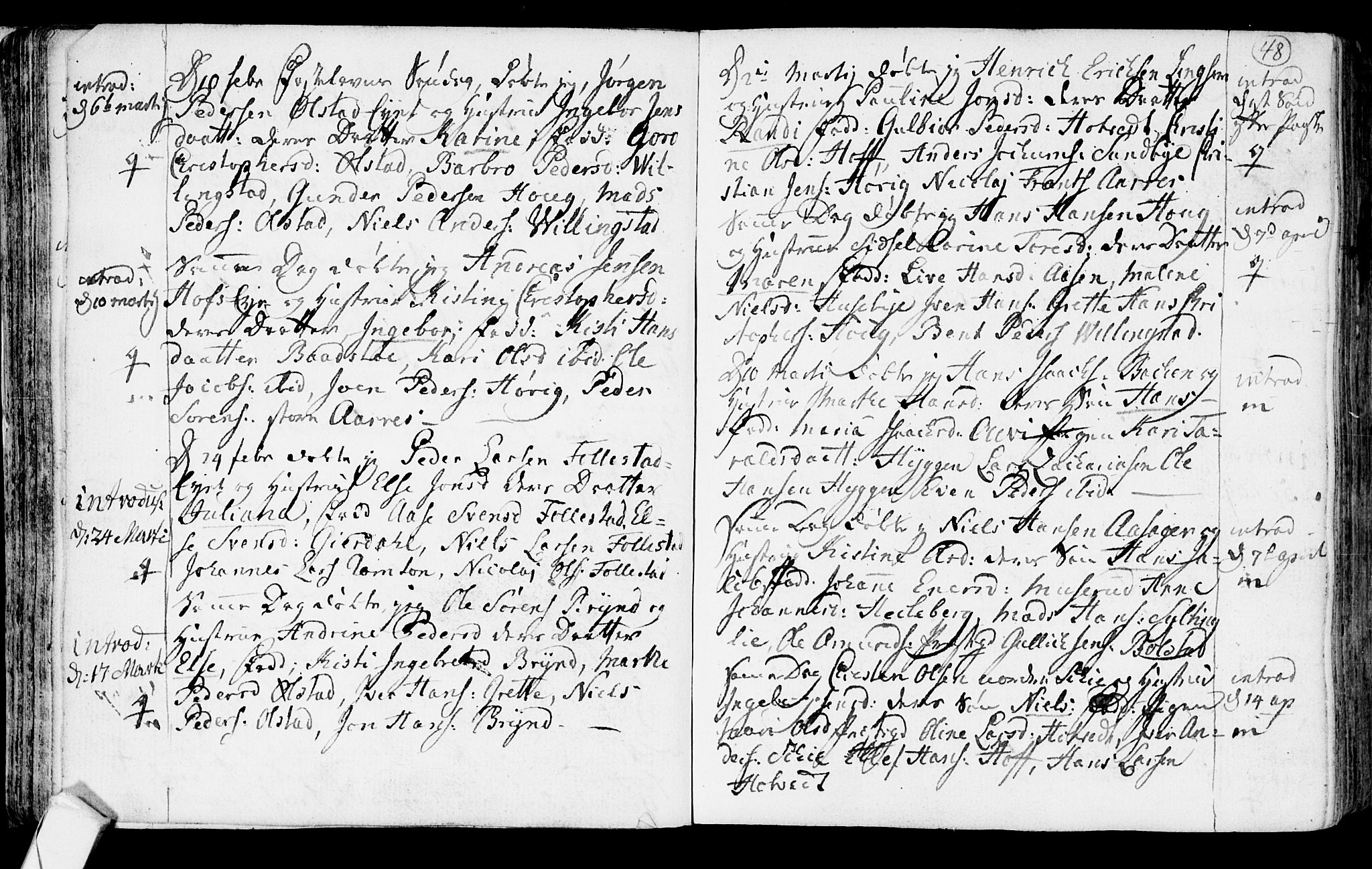 Røyken kirkebøker, SAKO/A-241/F/Fa/L0003: Parish register (official) no. 3, 1782-1813, p. 48