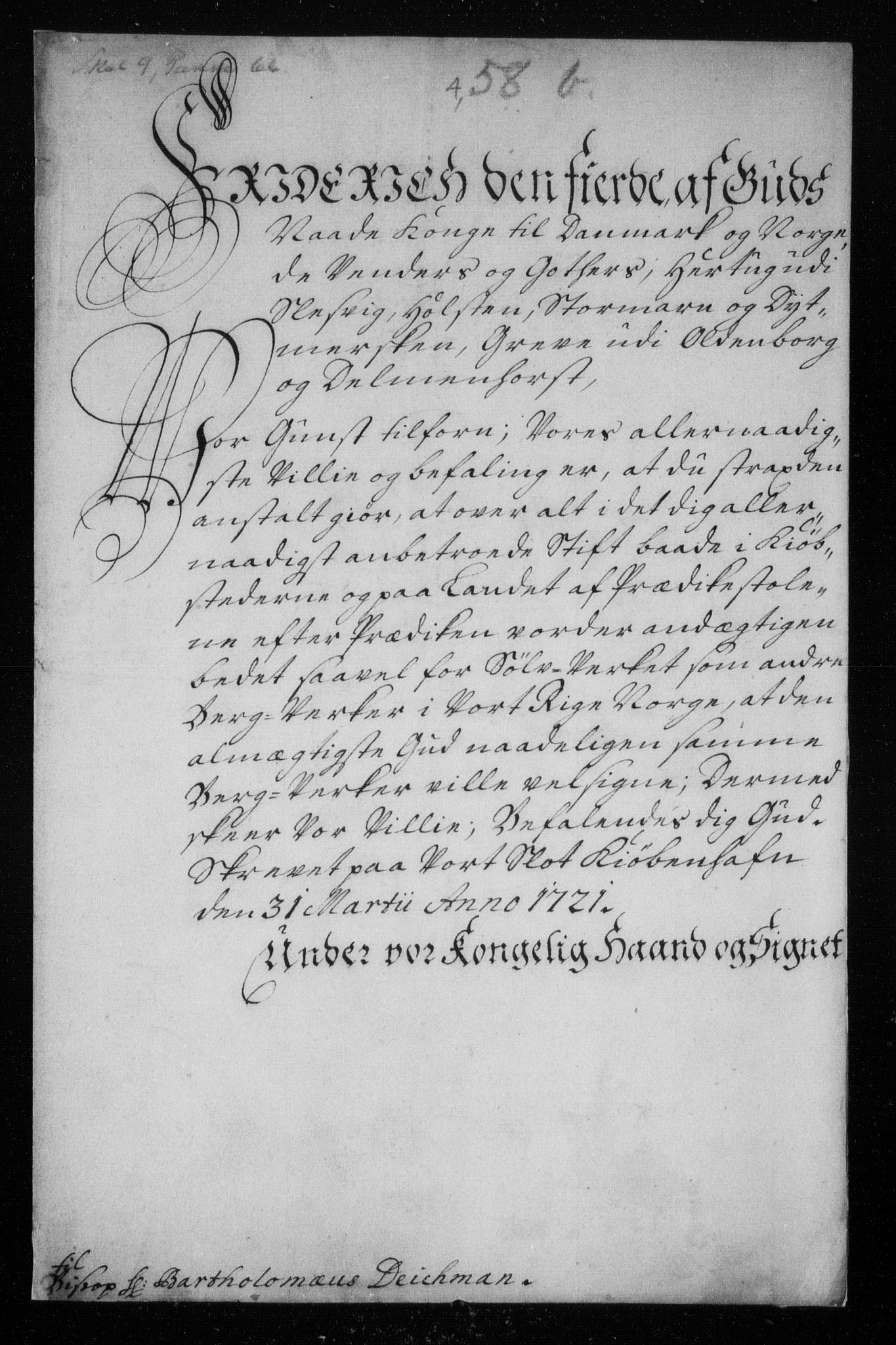 Danske Kanselli, Skapsaker, AV/RA-EA-4061/F/L0024: Skap 9, pakke 56O-86, 1631-1736, p. 322