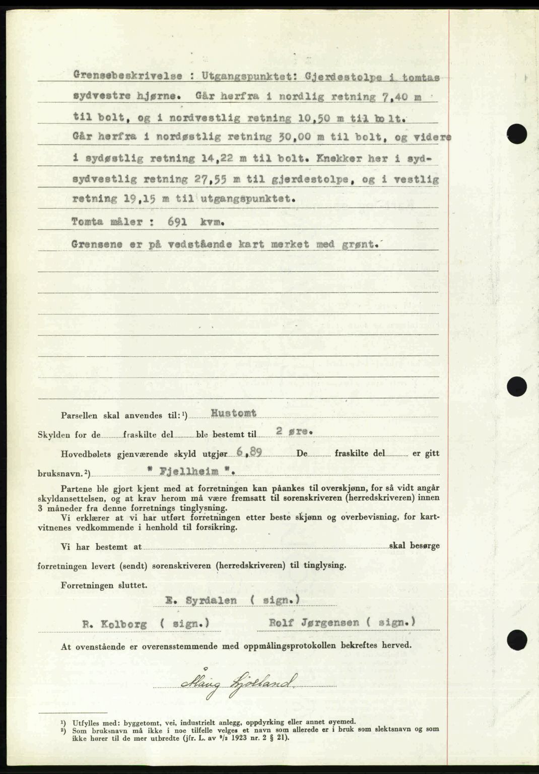 Nedenes sorenskriveri, SAK/1221-0006/G/Gb/Gba/L0062: Mortgage book no. A14, 1949-1950, Diary no: : 919/1950