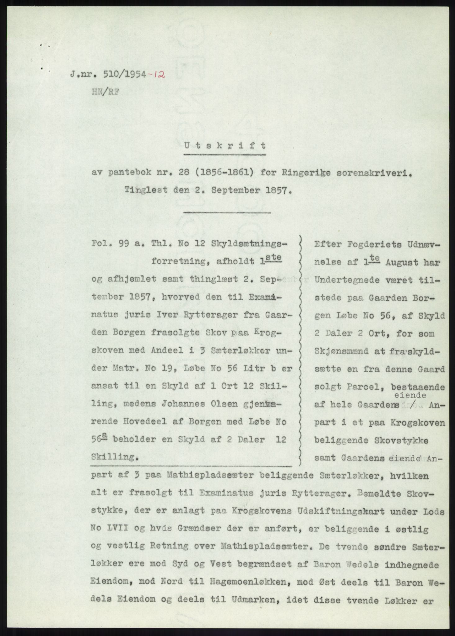 Statsarkivet i Kongsberg, SAKO/A-0001, 1944-1954, p. 135