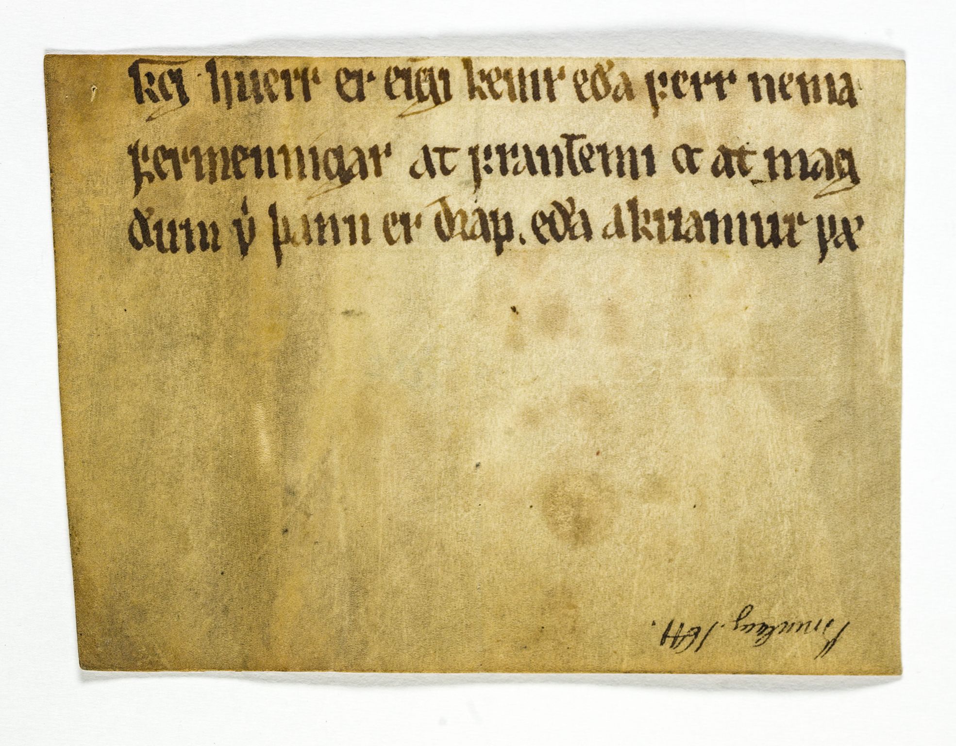 Riksarkivets diplomsamling, AV/RA-EA-5965/F26/L0003: Norrøne membranfragmenter bestand 11-30, 1100-1536, p. 96