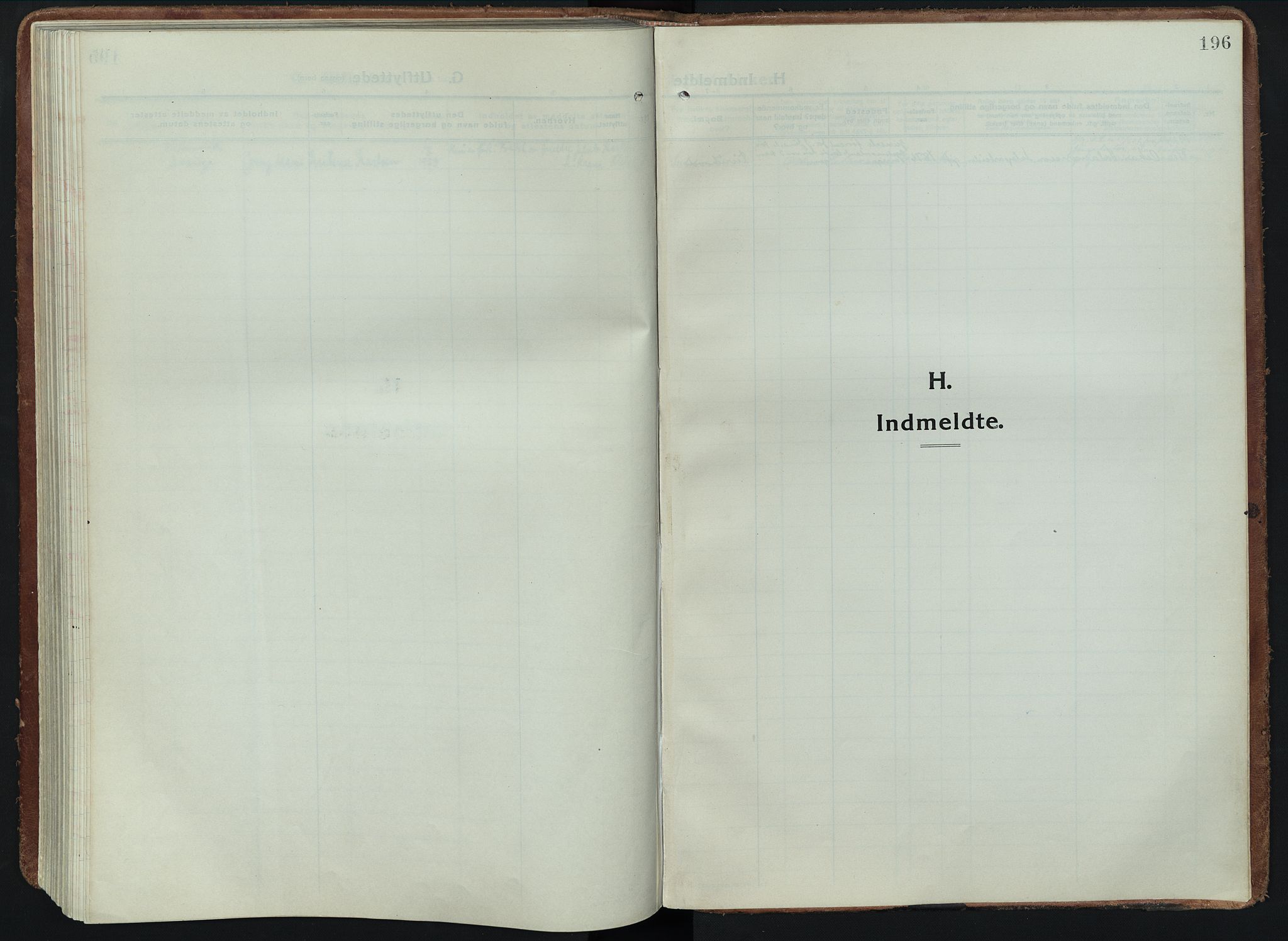 Alvdal prestekontor, SAH/PREST-060/H/Ha/Haa/L0005: Parish register (official) no. 5, 1913-1930, p. 196