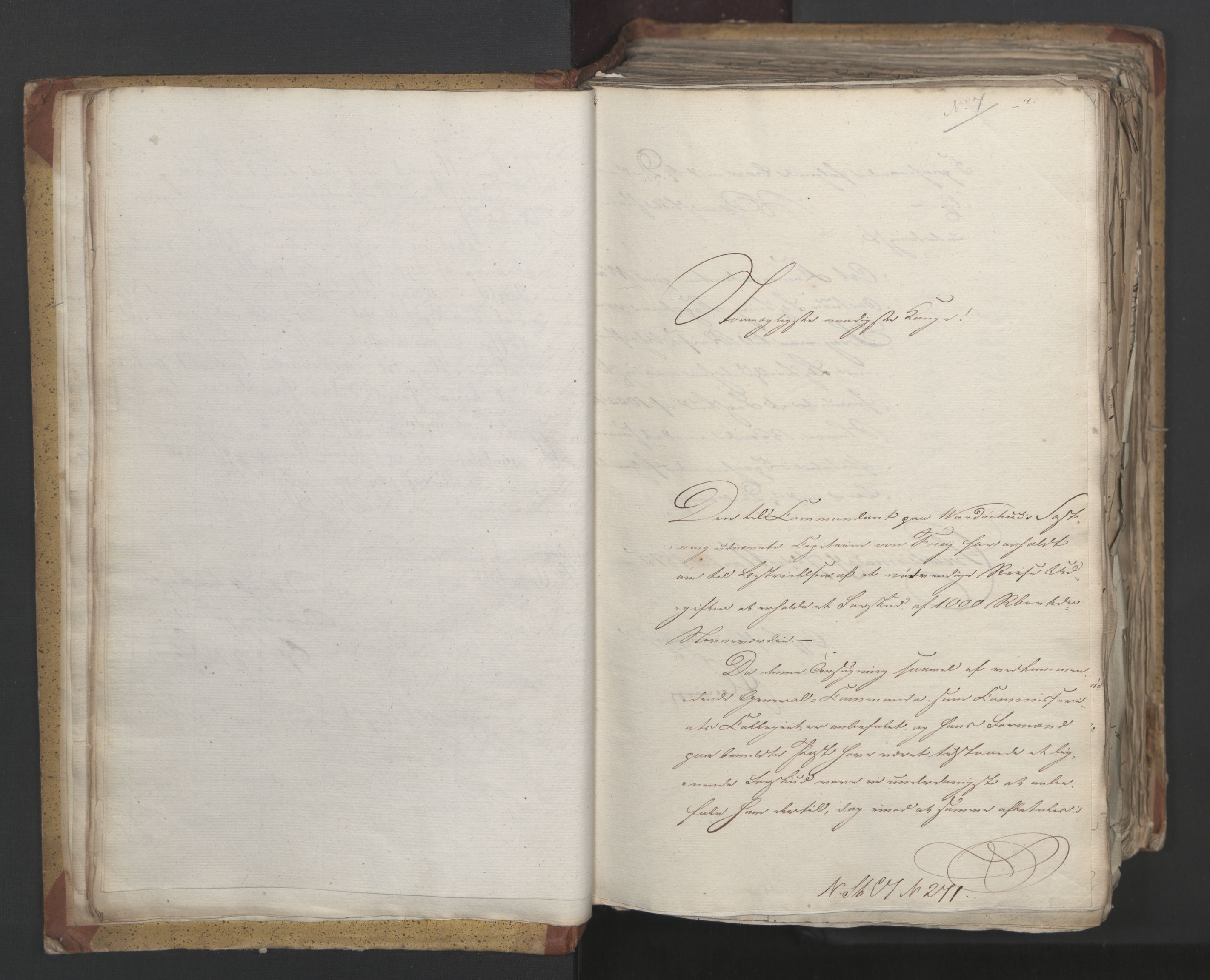 Statsrådsavdelingen i Stockholm, AV/RA-S-1003/D/Da/L0002: Regjeringsinnstillinger nr. 263-518, 1815, p. 20