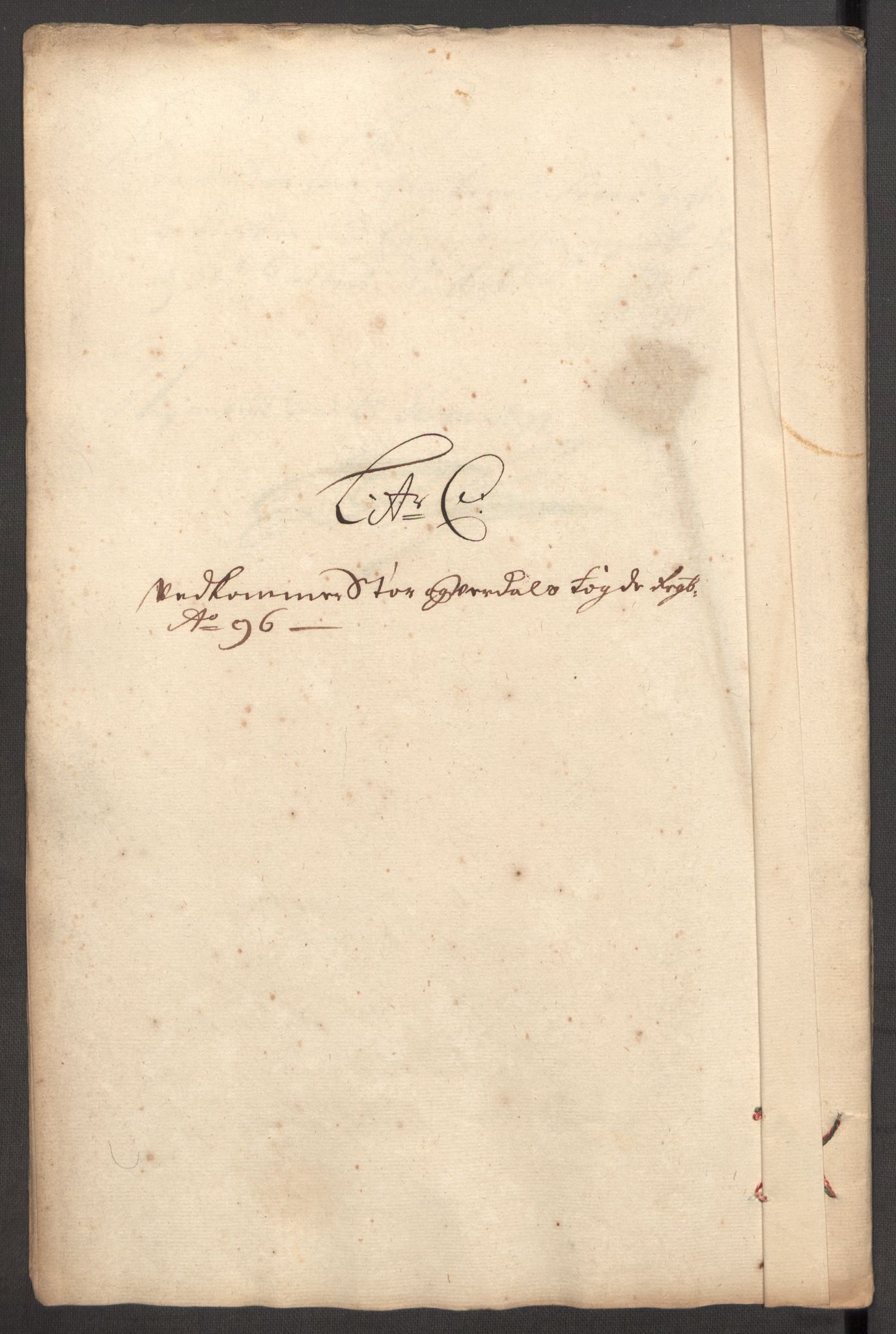 Rentekammeret inntil 1814, Reviderte regnskaper, Fogderegnskap, RA/EA-4092/R62/L4188: Fogderegnskap Stjørdal og Verdal, 1696, p. 67