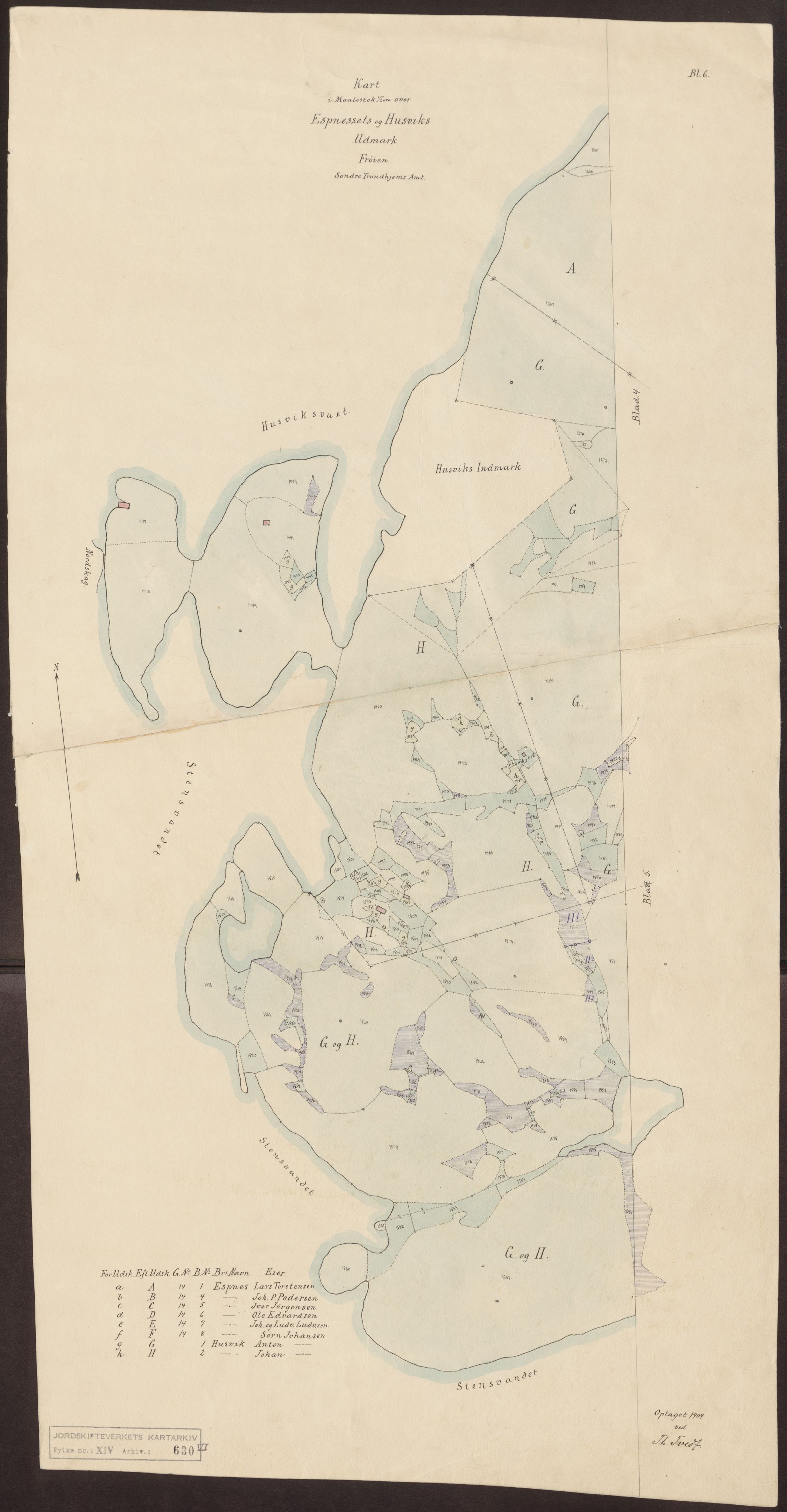 Jordskifteverkets kartarkiv, AV/RA-S-3929/T, 1859-1988, p. 889
