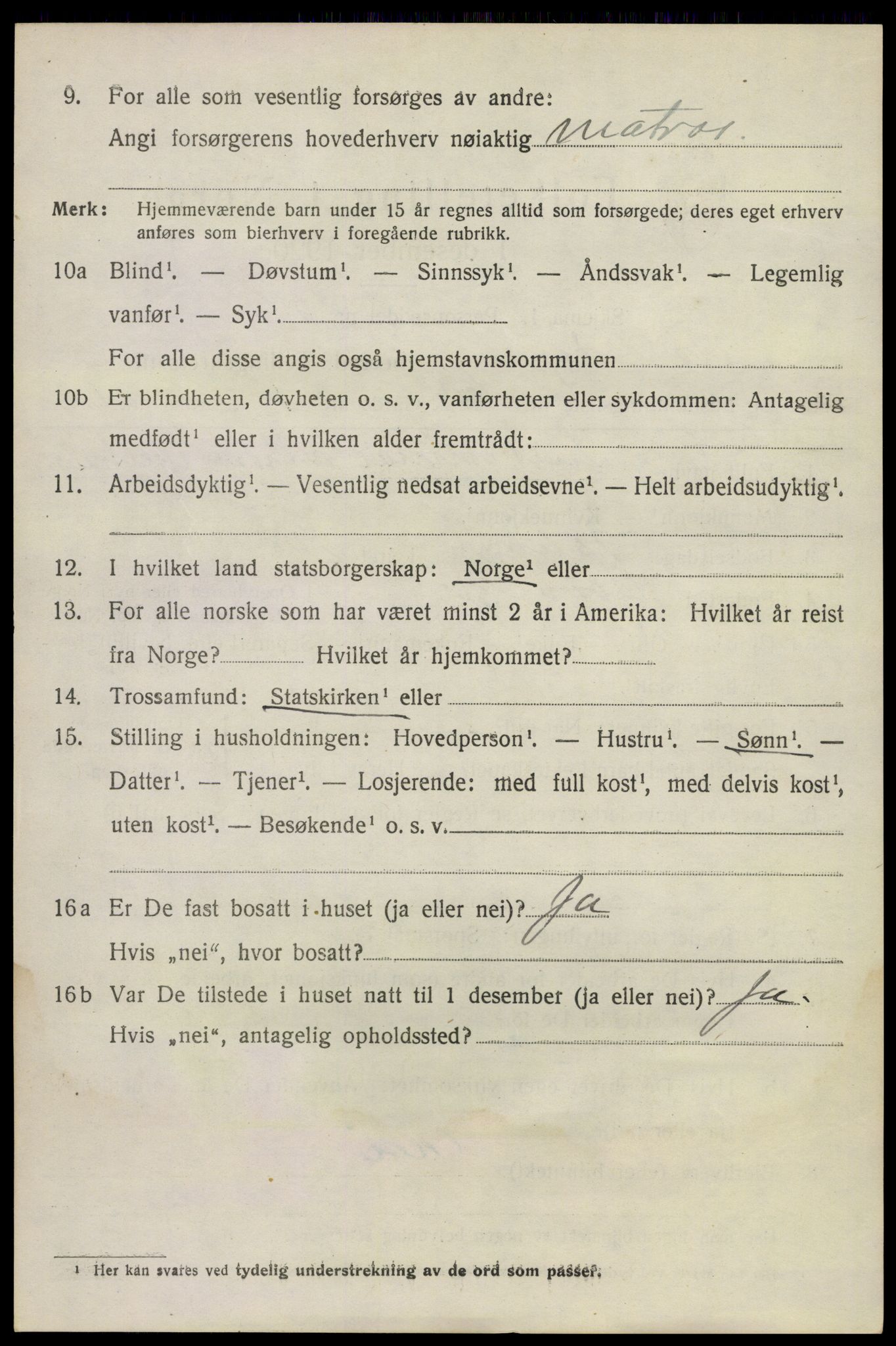SAKO, 1920 census for Nøtterøy, 1920, p. 6182