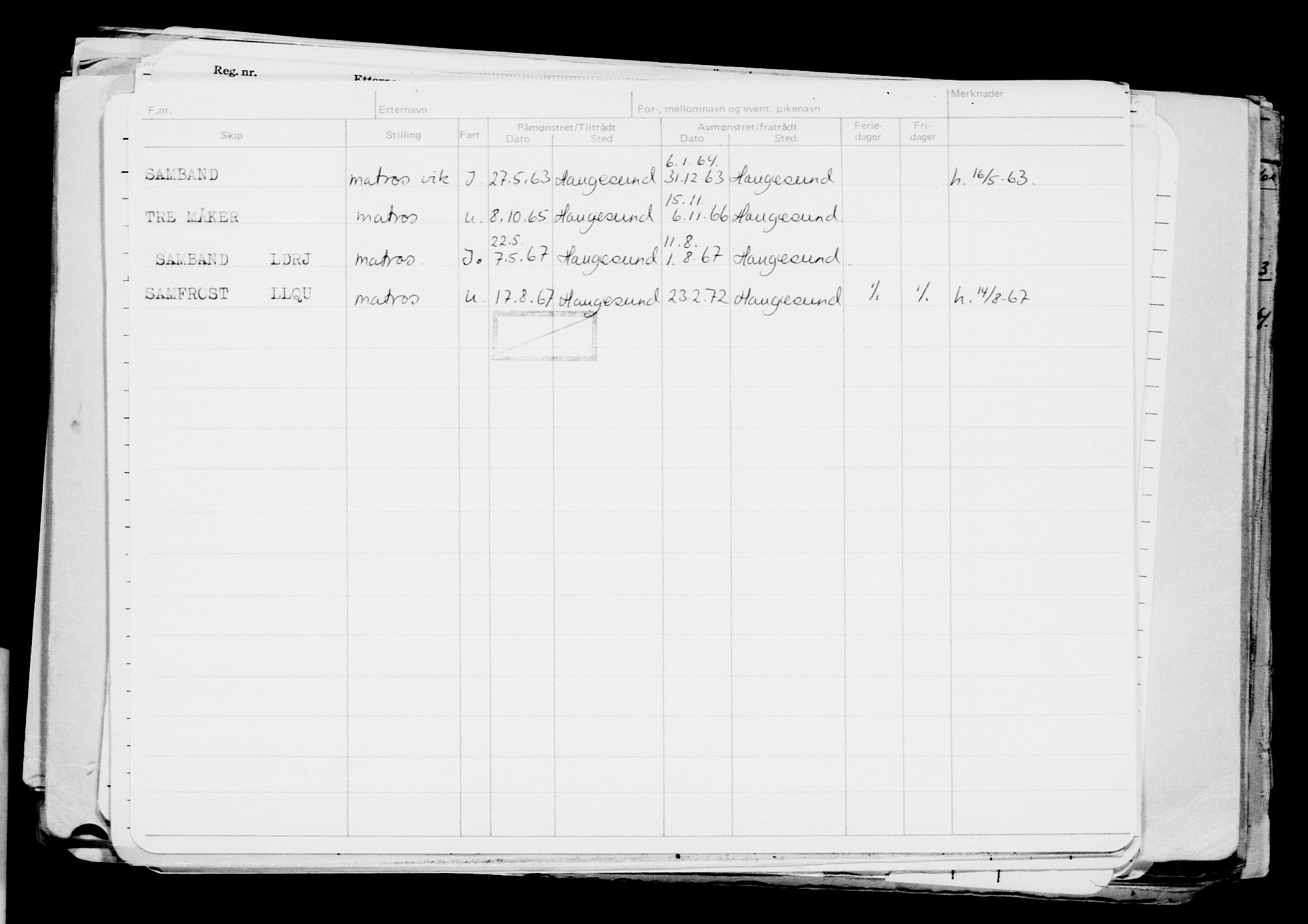 Direktoratet for sjømenn, AV/RA-S-3545/G/Gb/L0083: Hovedkort, 1909, p. 128