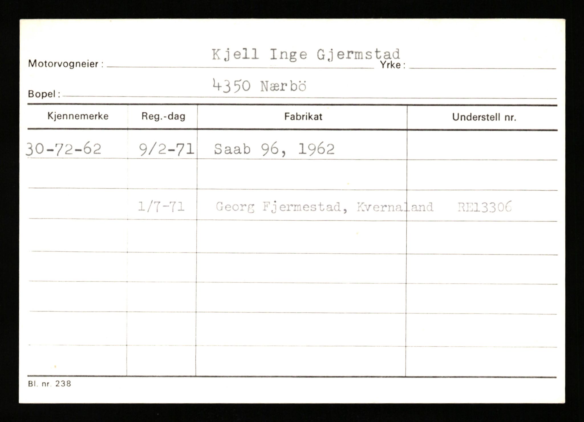 Stavanger trafikkstasjon, AV/SAST-A-101942/0/G/L0011: Registreringsnummer: 240000 - 363477, 1930-1971, p. 1545