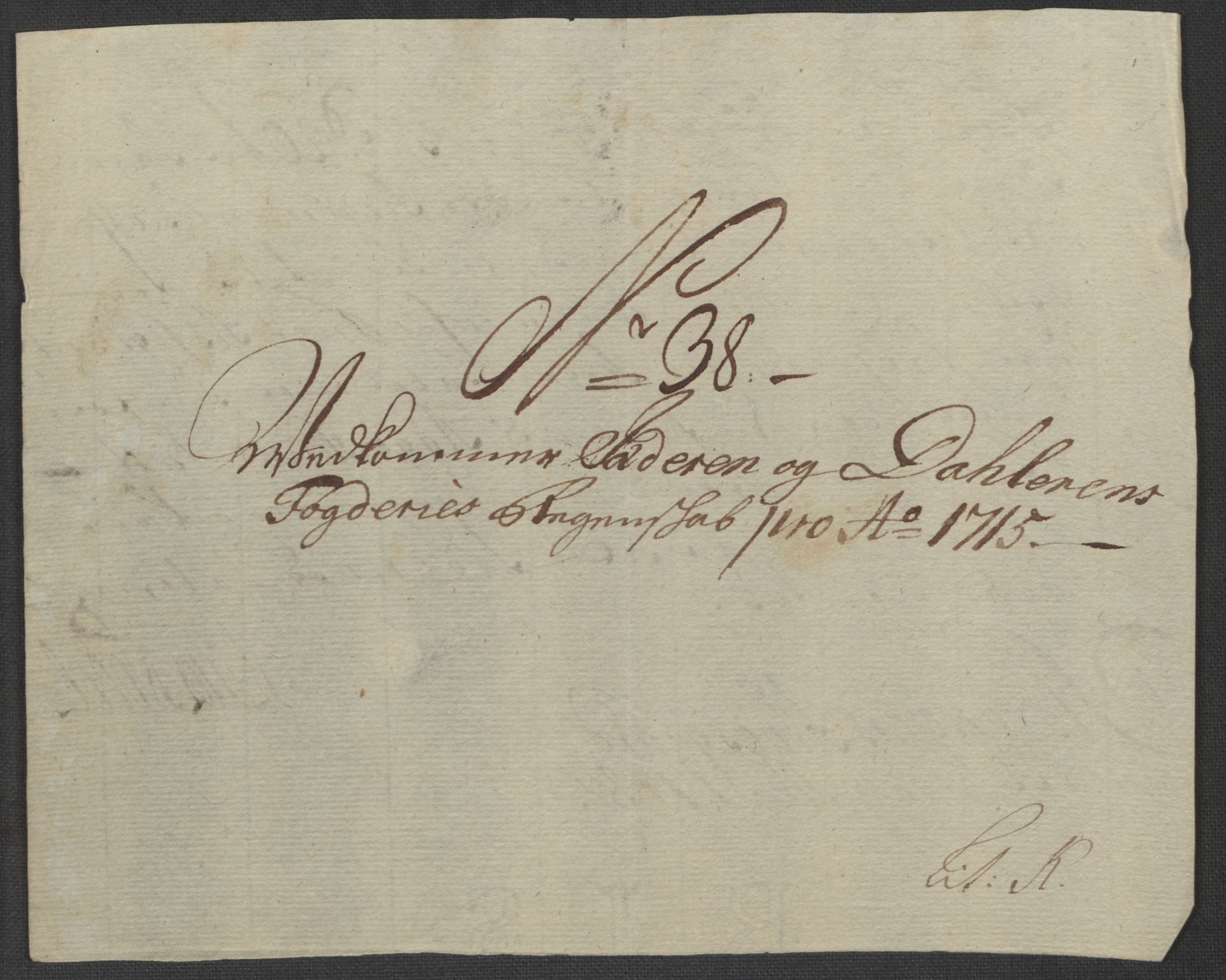 Rentekammeret inntil 1814, Reviderte regnskaper, Fogderegnskap, AV/RA-EA-4092/R46/L2740: Fogderegnskap Jæren og Dalane, 1715-1716, p. 160