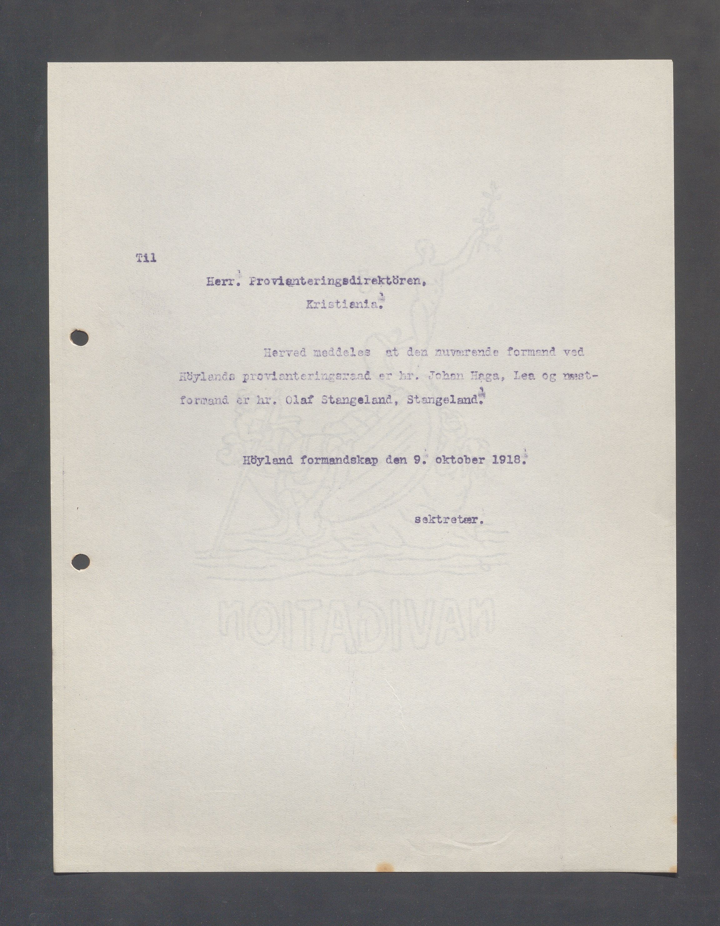 Høyland kommune - Formannskapet, IKAR/K-100046/B/L0005: Kopibok, 1918-1921, p. 529