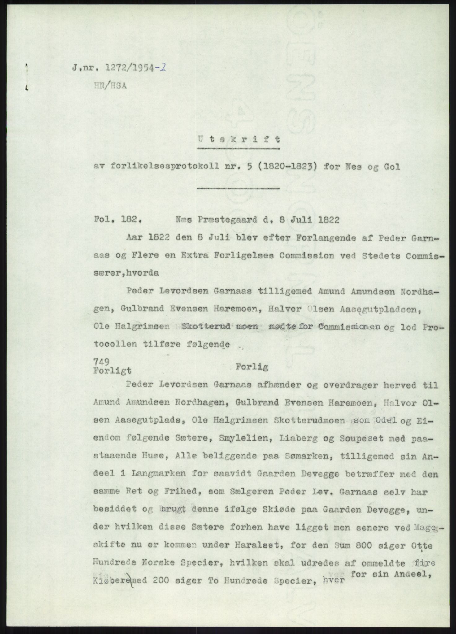 Statsarkivet i Kongsberg, SAKO/A-0001, 1954-1955, p. 312