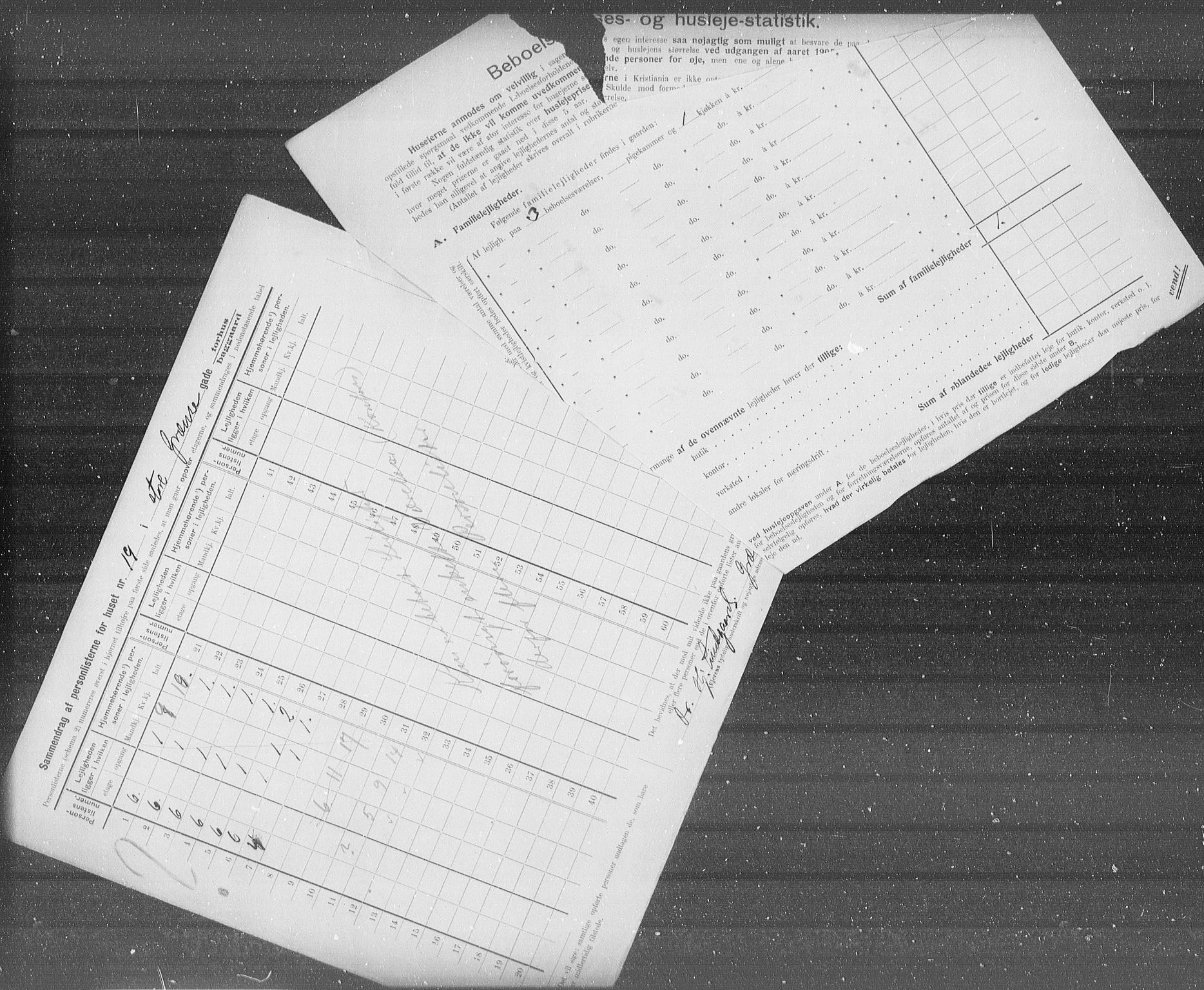 OBA, Municipal Census 1905 for Kristiania, 1905, p. 16232