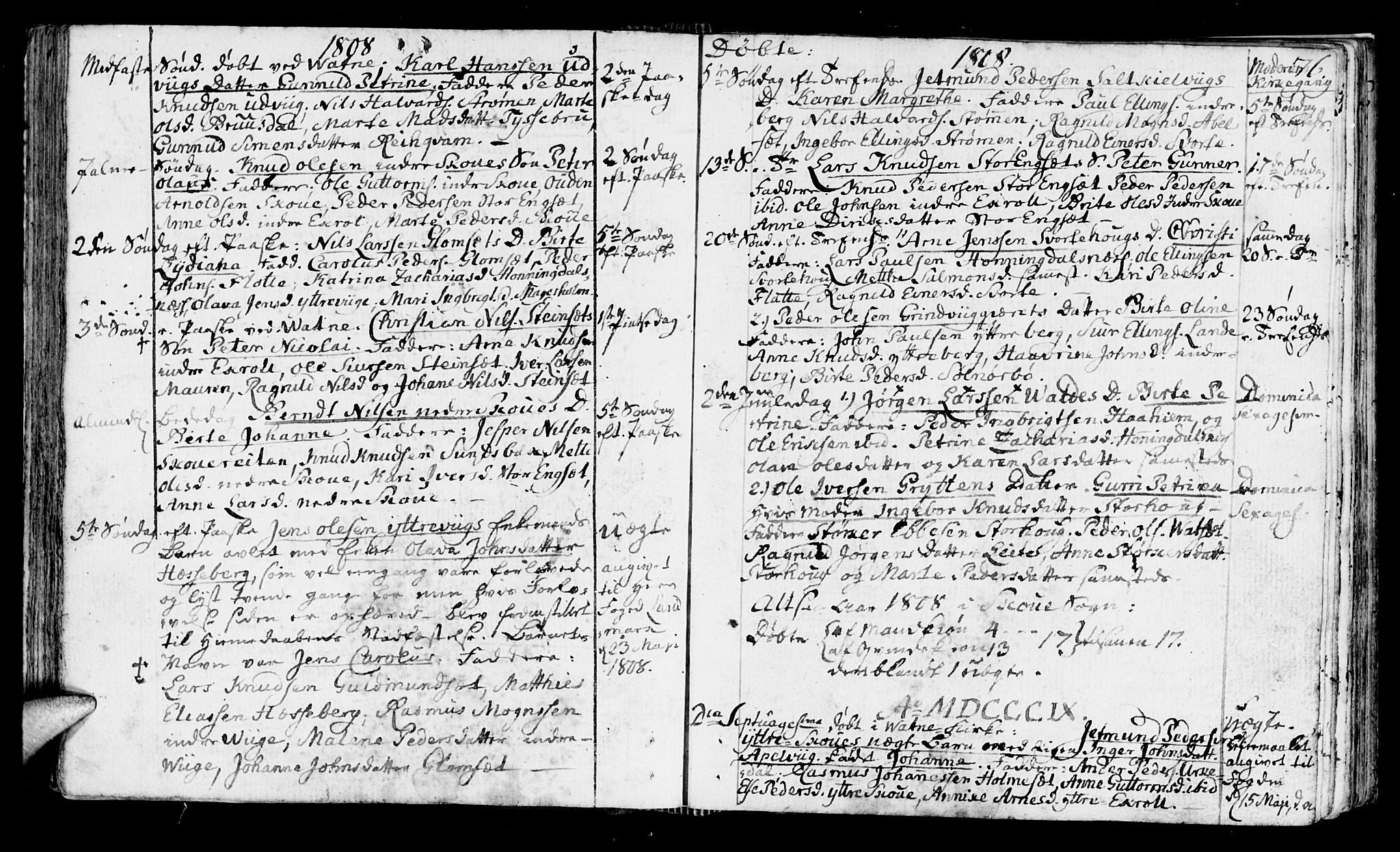 Ministerialprotokoller, klokkerbøker og fødselsregistre - Møre og Romsdal, SAT/A-1454/524/L0350: Parish register (official) no. 524A02, 1780-1817, p. 76