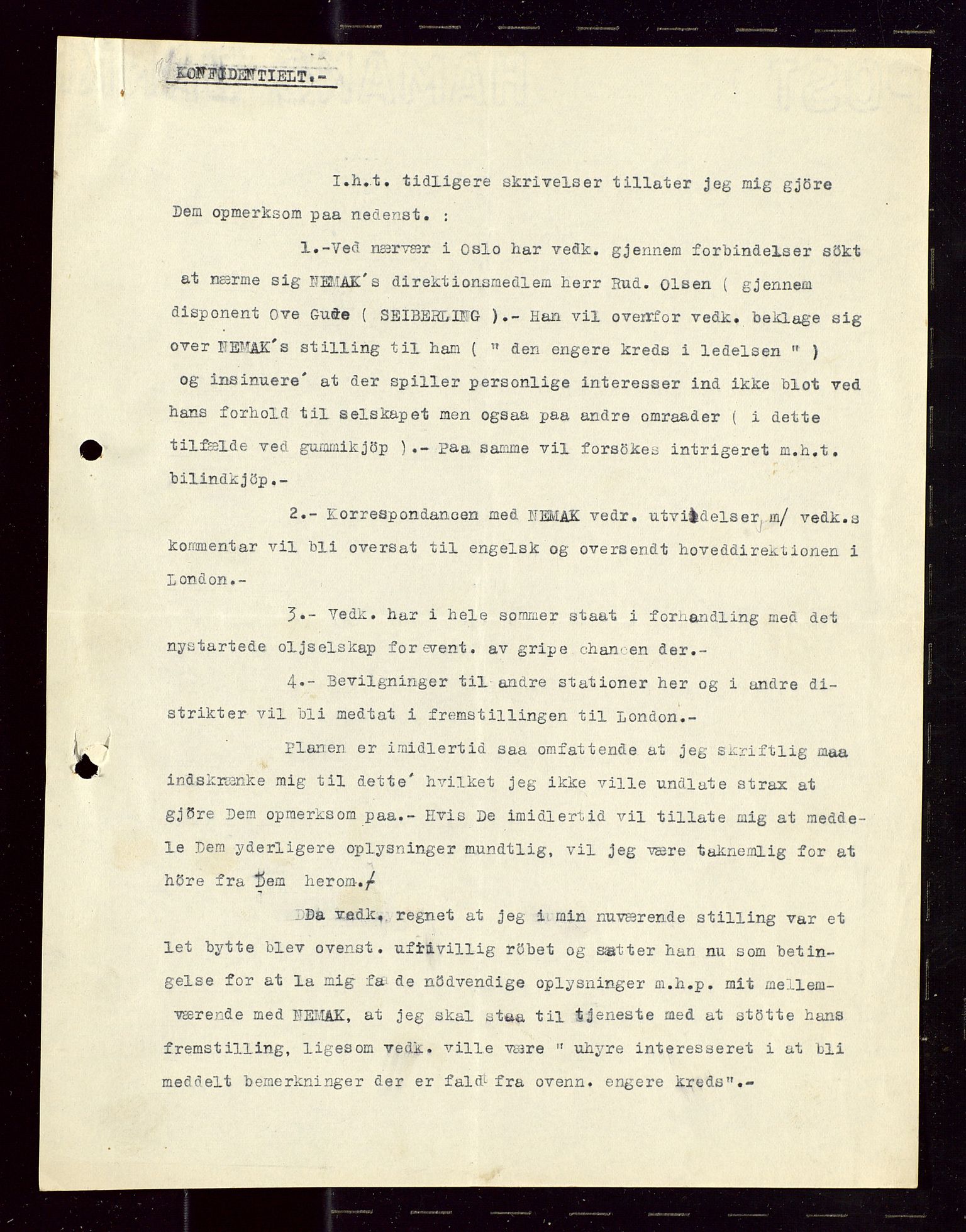 Pa 1521 - A/S Norske Shell, AV/SAST-A-101915/E/Ea/Eaa/L0018: Sjefskorrespondanse, 1929, p. 258