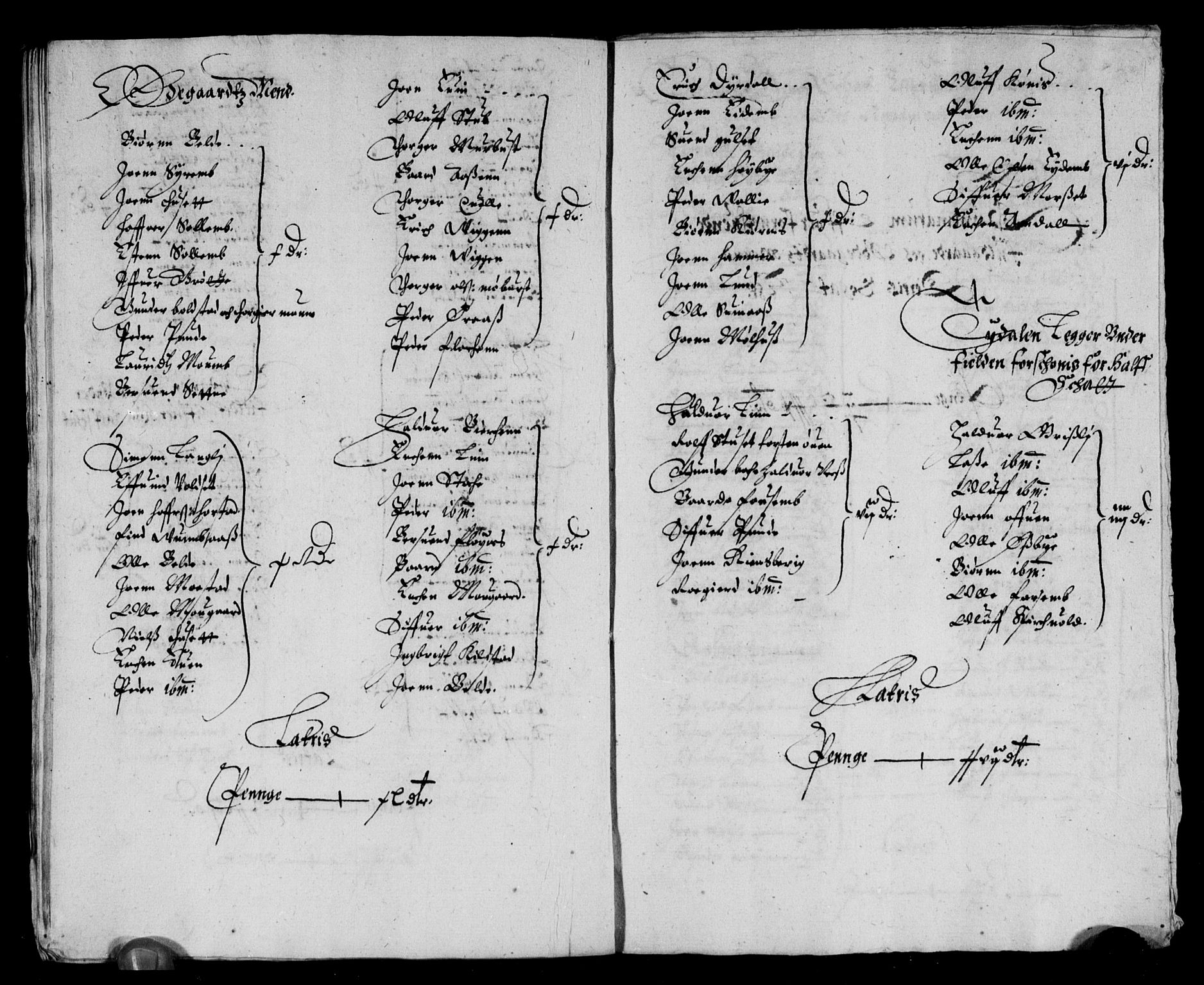 Rentekammeret inntil 1814, Reviderte regnskaper, Lensregnskaper, AV/RA-EA-5023/R/Rb/Rbw/L0078: Trondheim len, 1643-1644